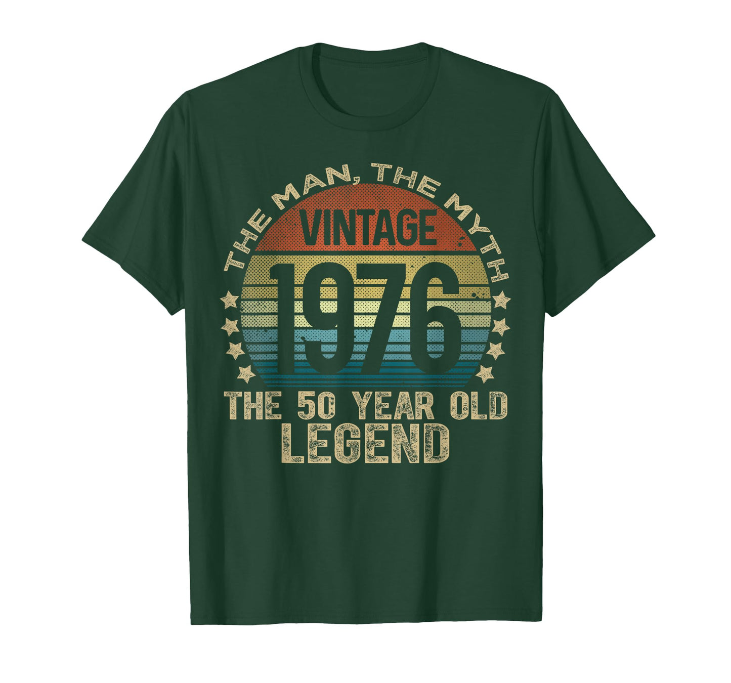 50 Year Old Gifts Vintage 1976 Limited Edition 50th Birthday T-Shirt