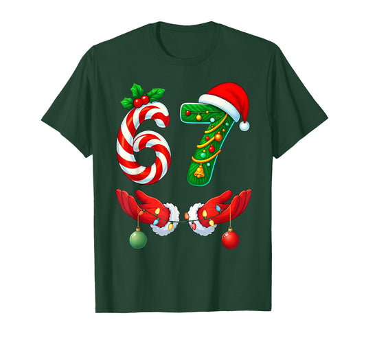 67 Meme Six Seven for Kids Women Men Boys Girls Christmas T-Shirt