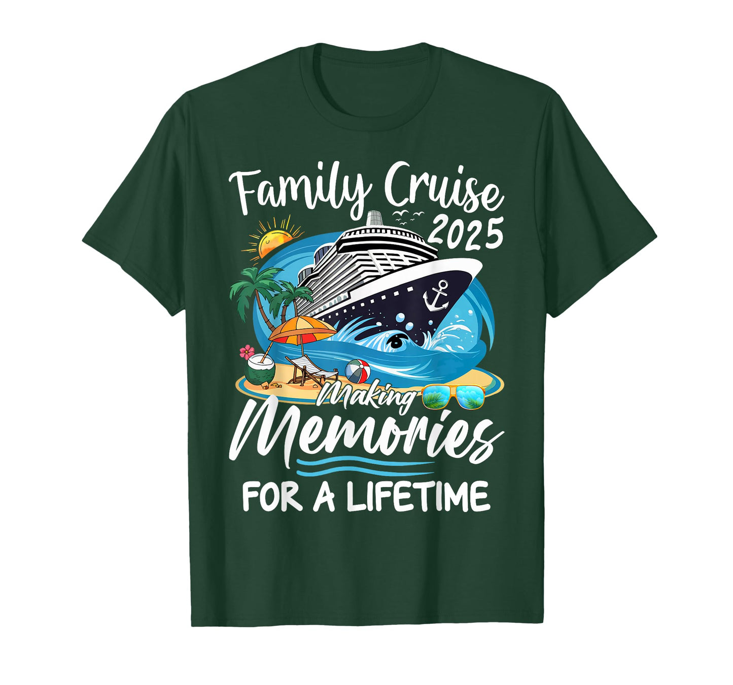 Family Cruise 2025 Vacation Family Reunion Cruise Ship Party T-Shirt
