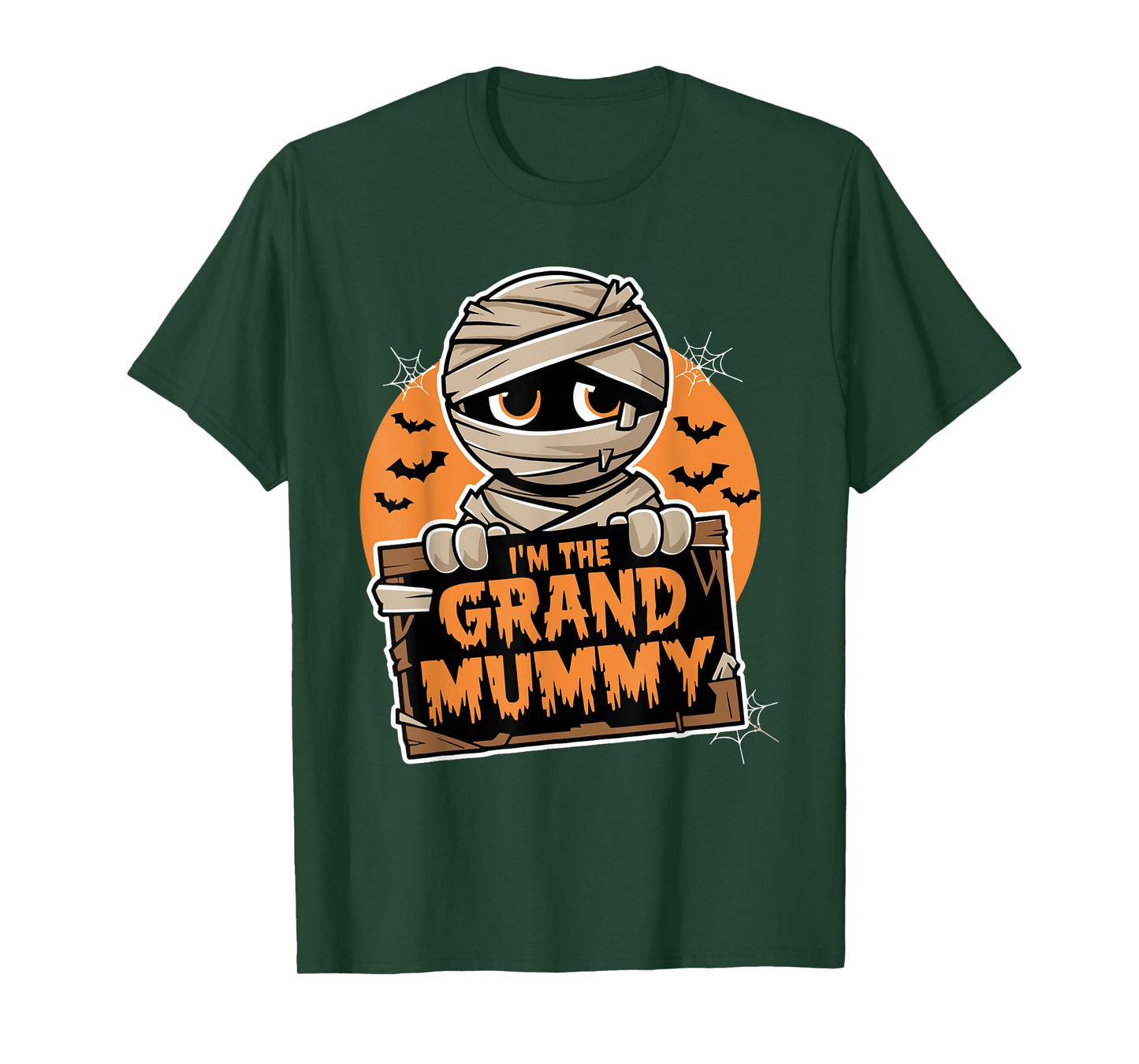 I'm The Grand Mummy Funny Grandma Halloween T-Shirt