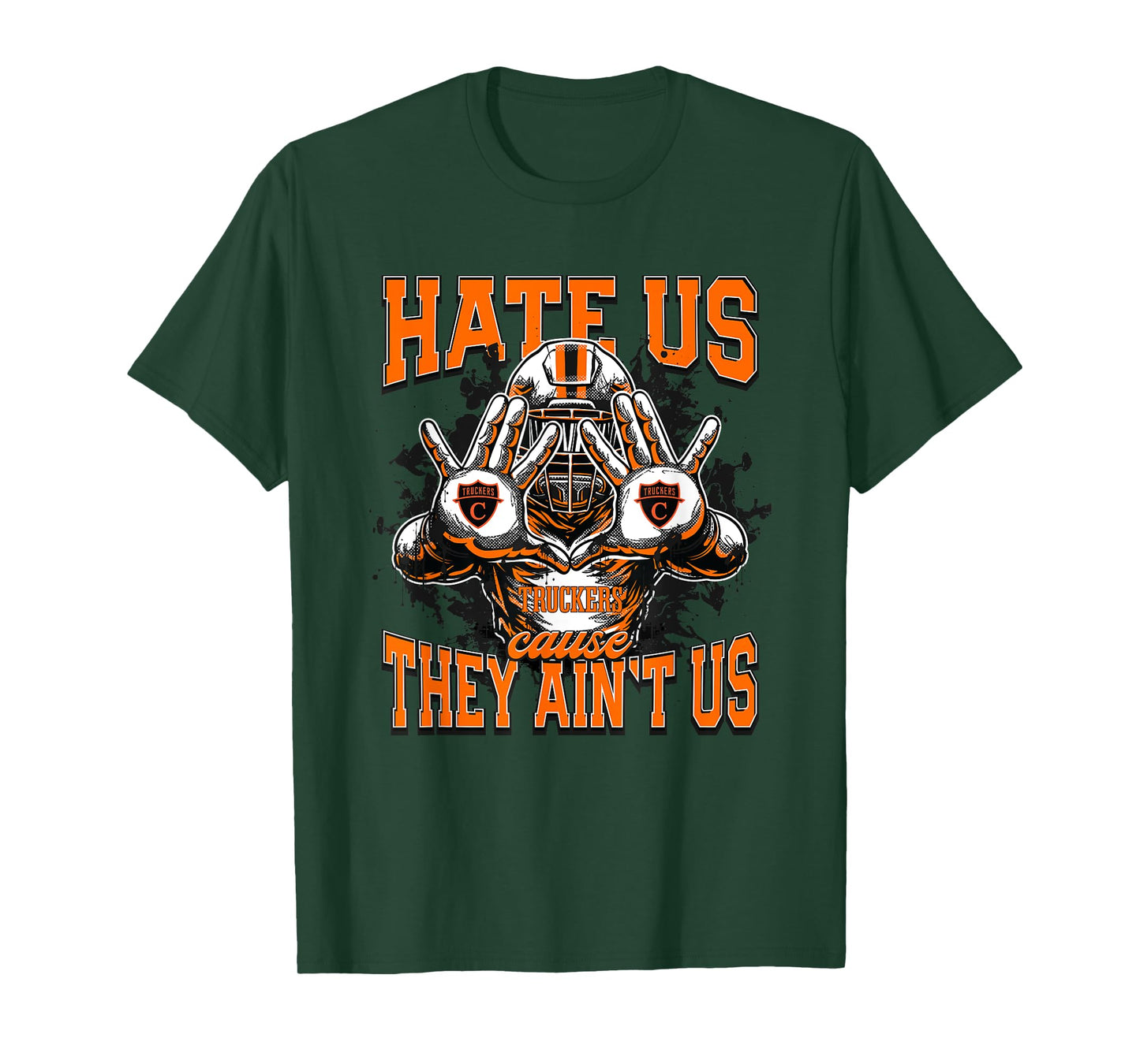 Churchland Truckers Logo Hate Us Cause They Ain't HS T-Shirt
