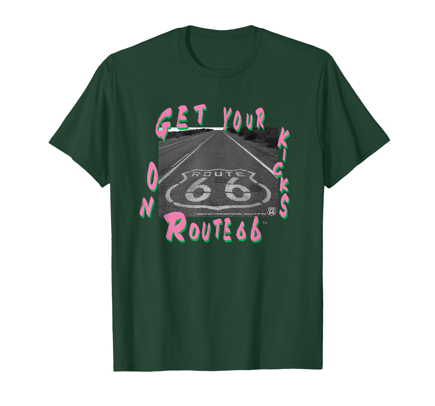 ROUTE 66/ (RT66-04) T-Shirt