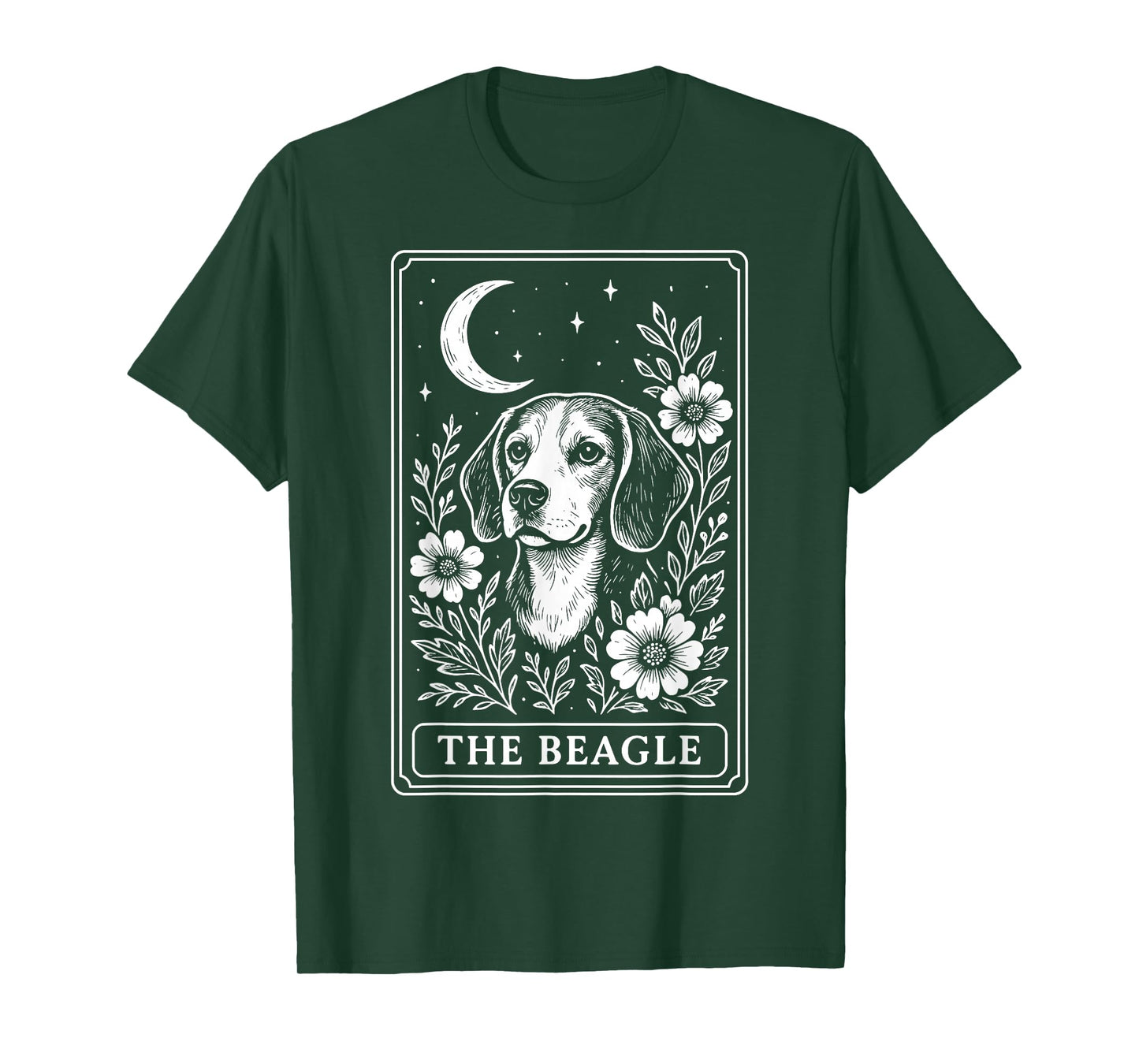 The Beagle Tarot Card T-Shirt
