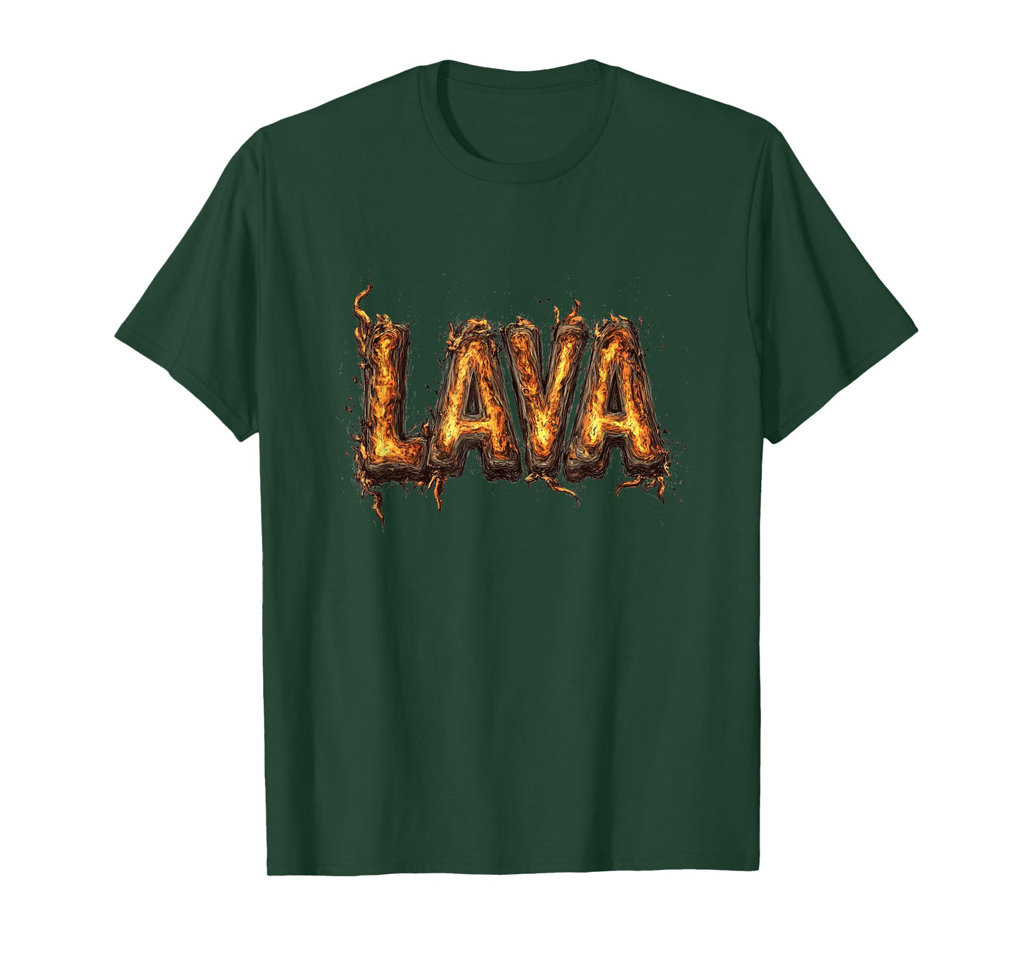 Fire and Flames for Lava Costume Lovers T-Shirt
