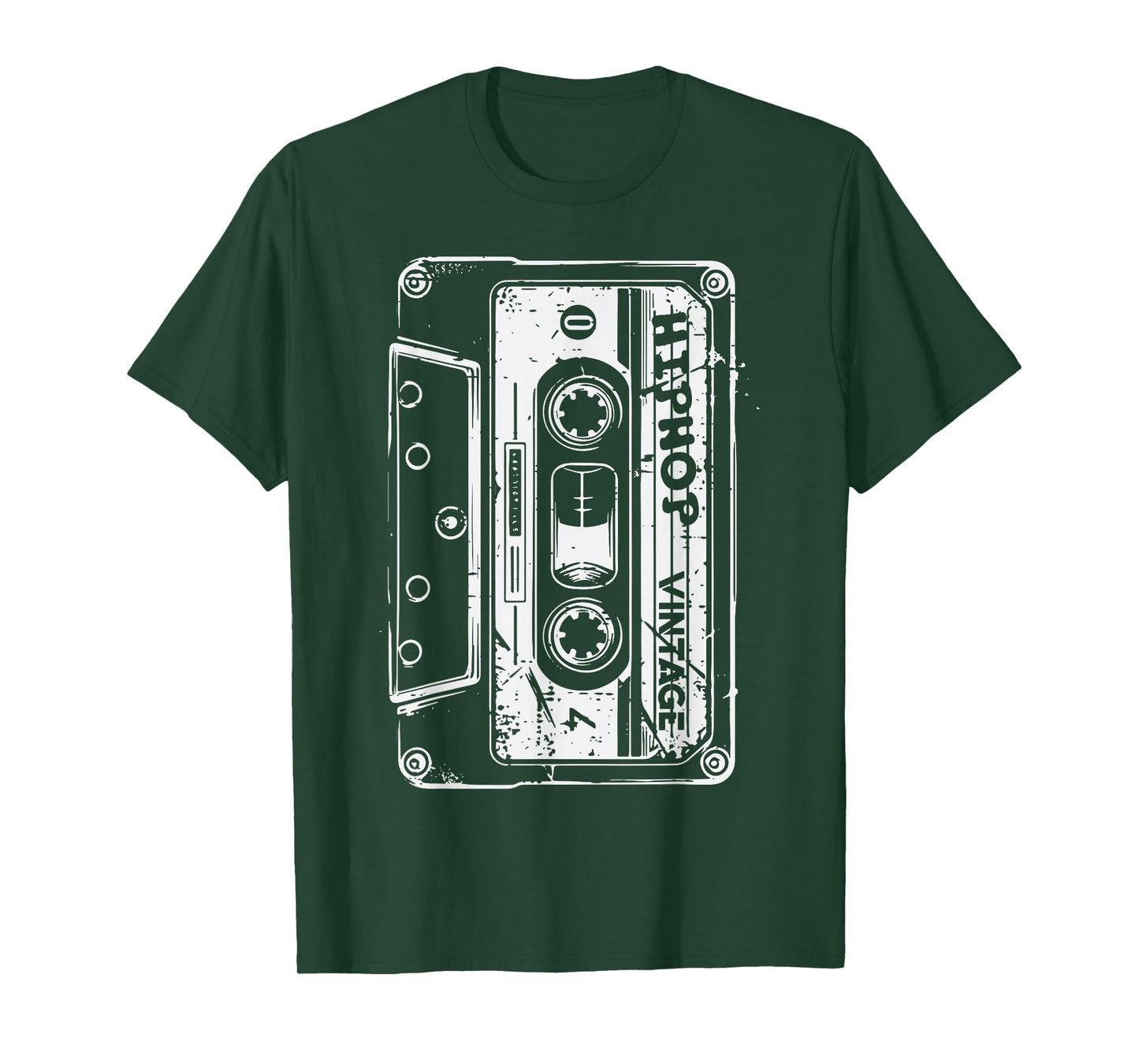 Cassette Tape Hip Hop Vintage Retro 80s 90s Men Women Kids T-Shirt