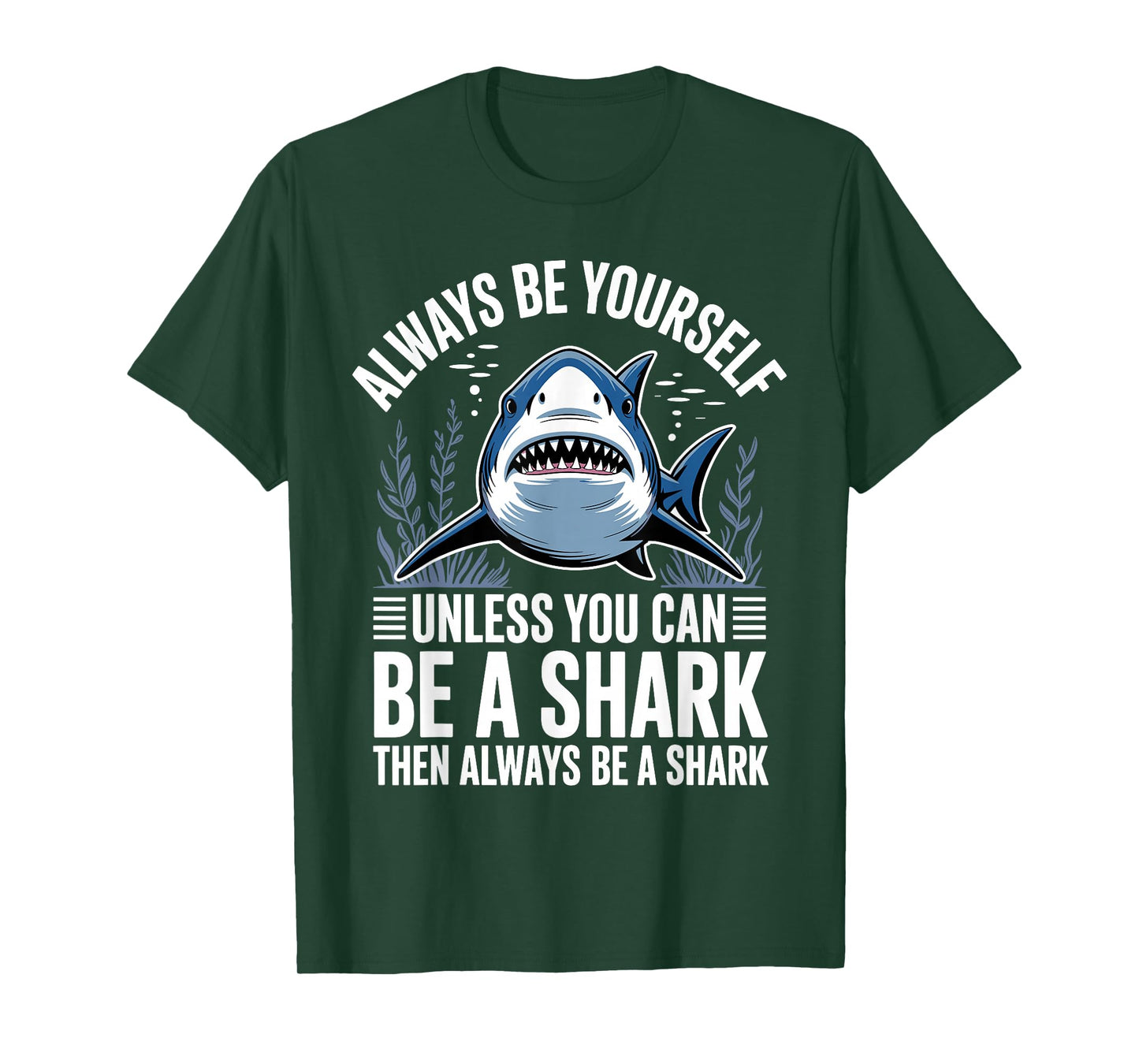 Cool Shark Art For Men Women Great White Hammerhead Shark T-Shirt