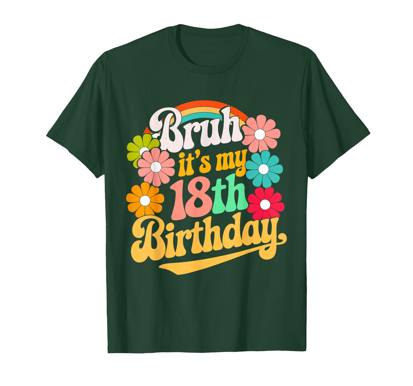 Cute Eighteen Years Old Birthday Girls Party Apparel T-Shirt