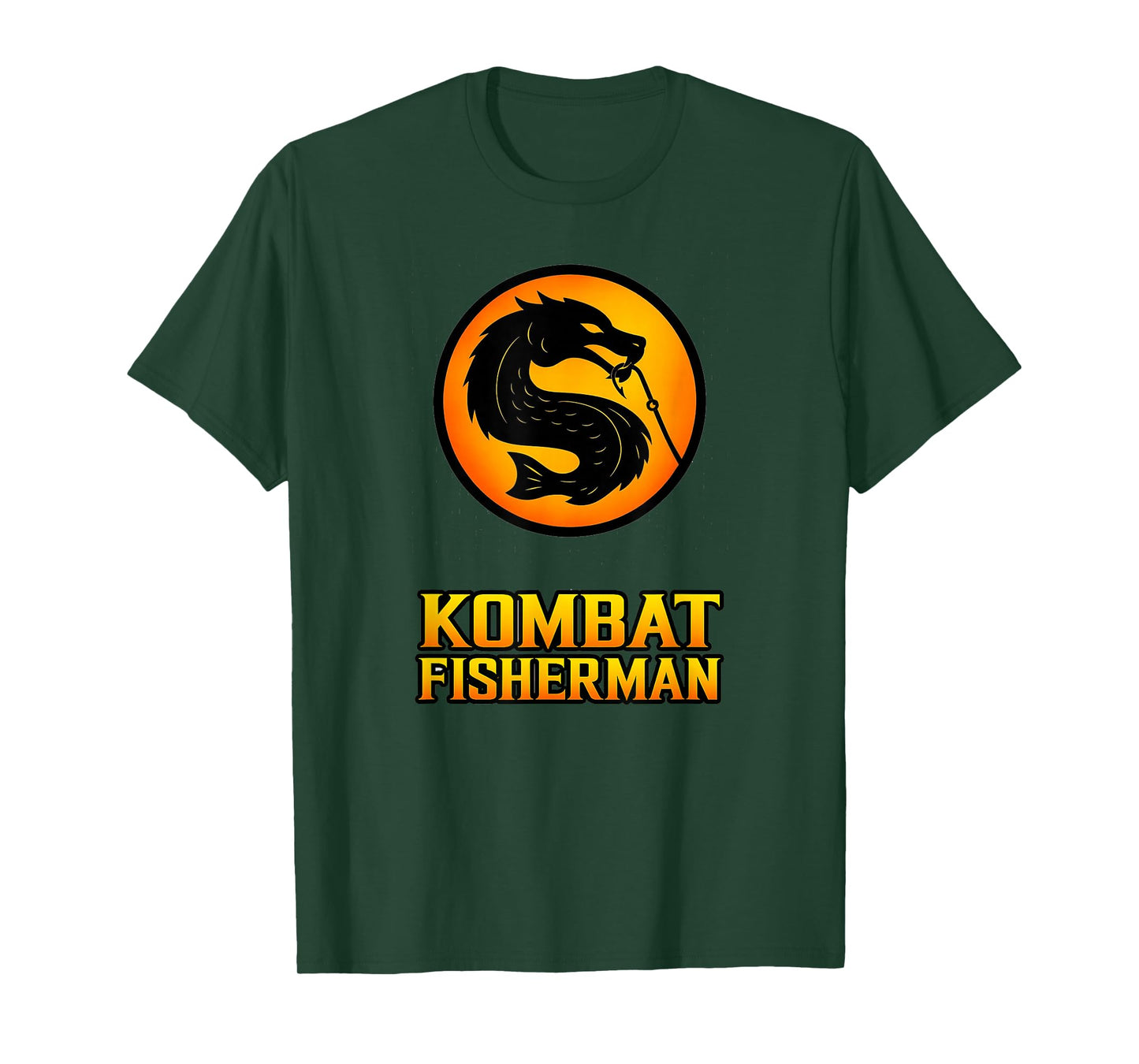 Gamer Fish Fishing Birthday Gifts Game Combat Fisherman T-Shirt