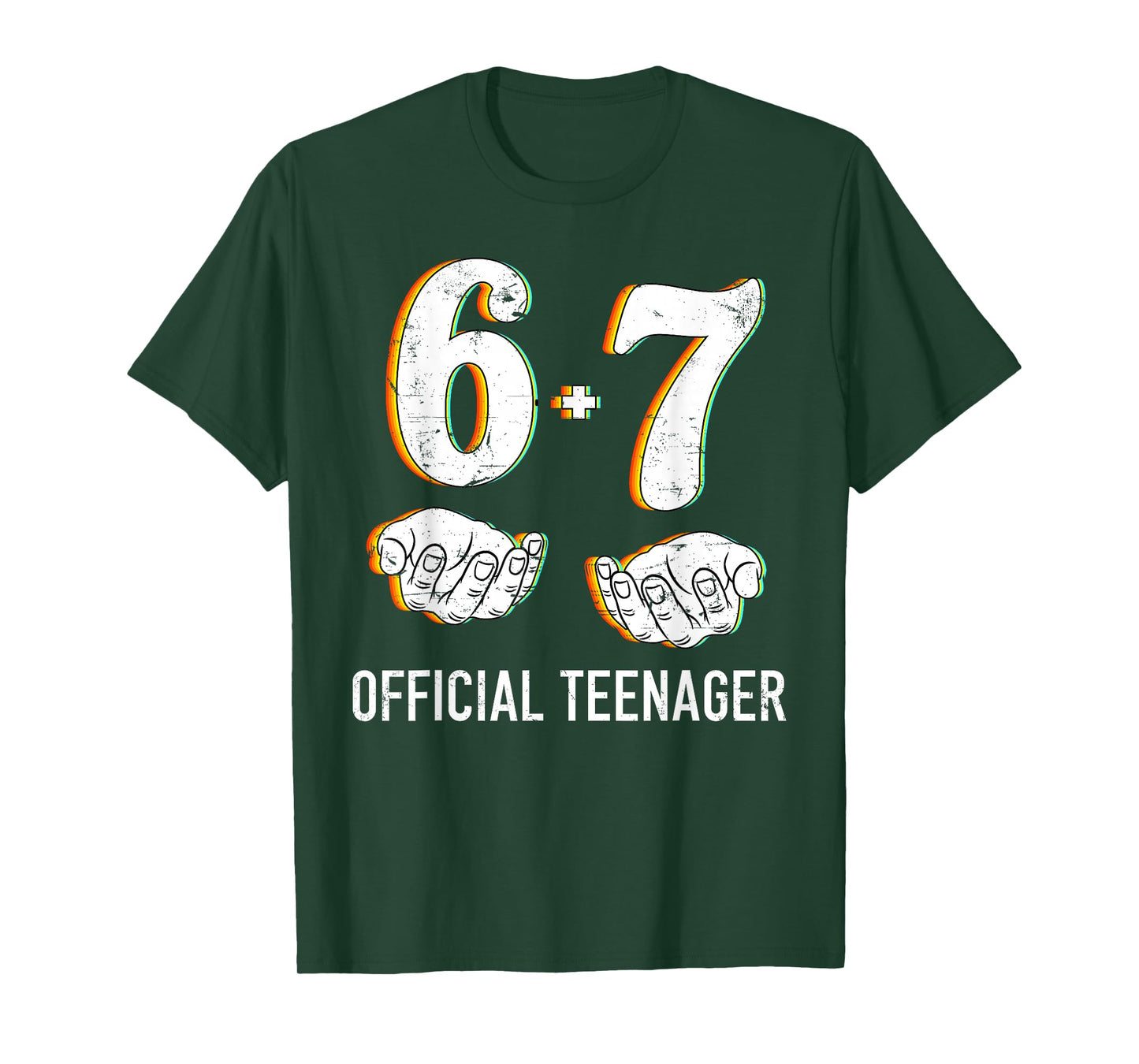 6+7 Year Old Boys Girls Teenager 13th Birthday Funny 67 T-Shirt
