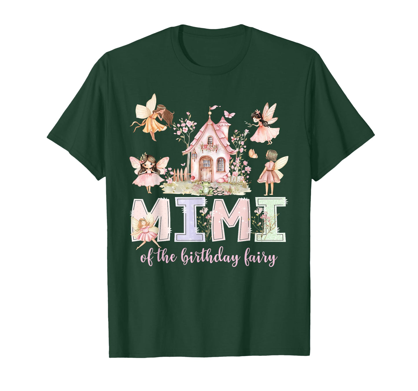 Mimi of The Birthday Fairy Girl Magical Family Matching T-Shirt