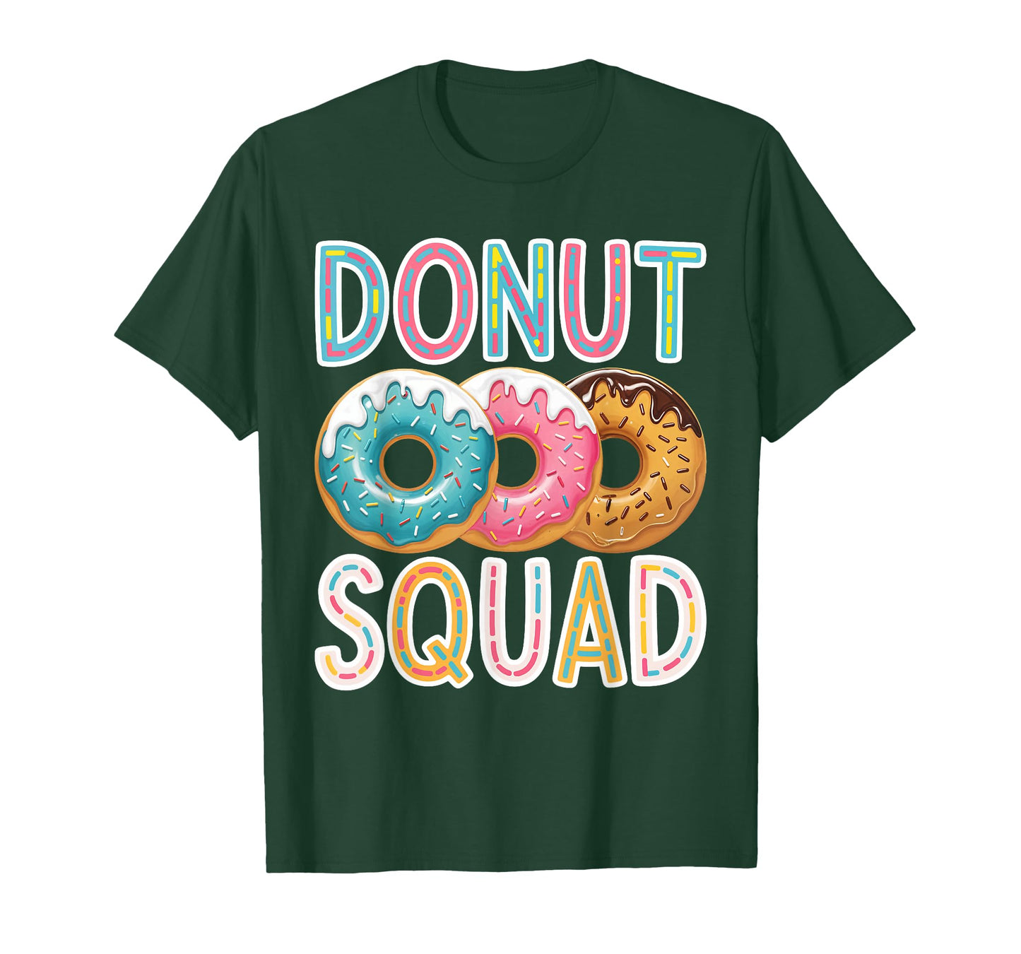 Donut Squad Shirt Doughnut Squad Kids Men Women Donut Lover T-Shirt