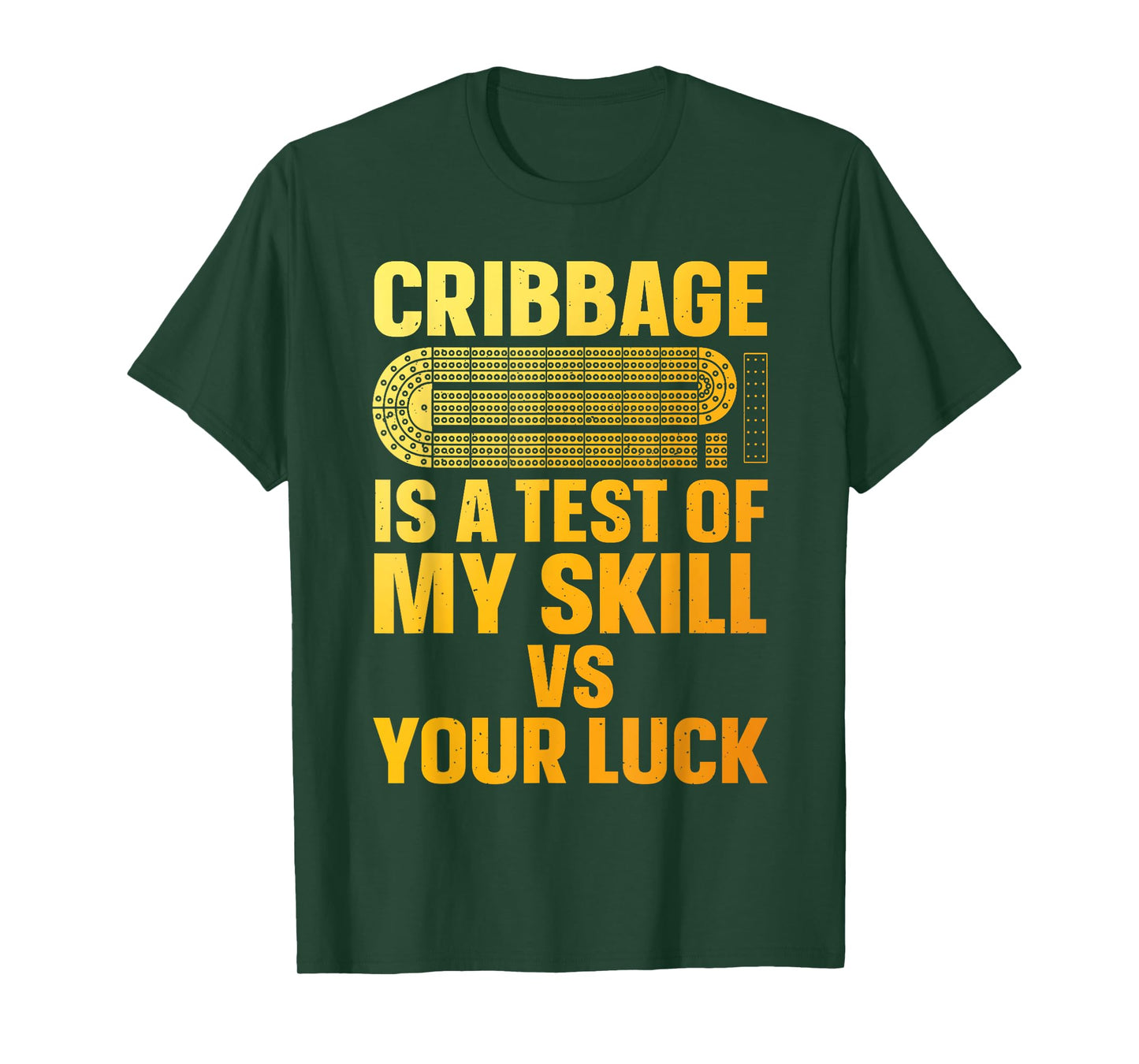 Cribbage Art For Men Women Kid Cribbage Board Cribbage Lover T-Shirt
