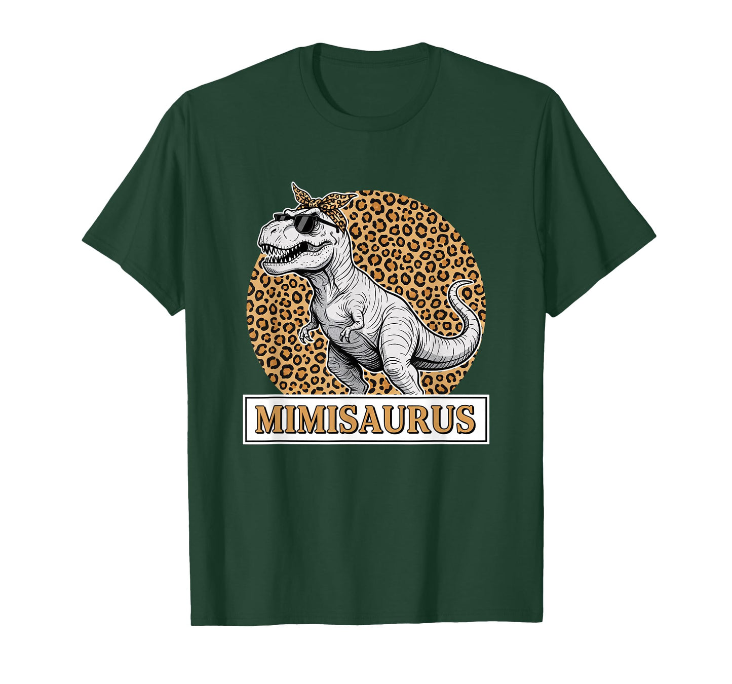 Mythical & Prehistoric Mimisaurus Retro Dino Mimi Saur T-Shirt