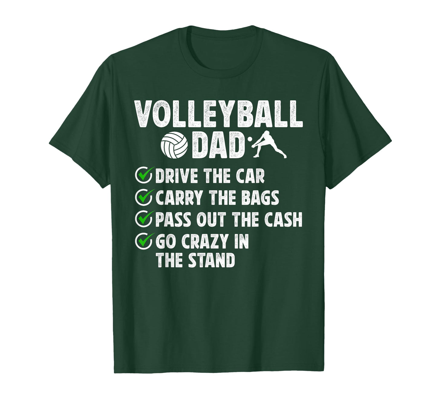 Volleyball Dad Volleyball Player Dad Volleyball Father T-Shirt