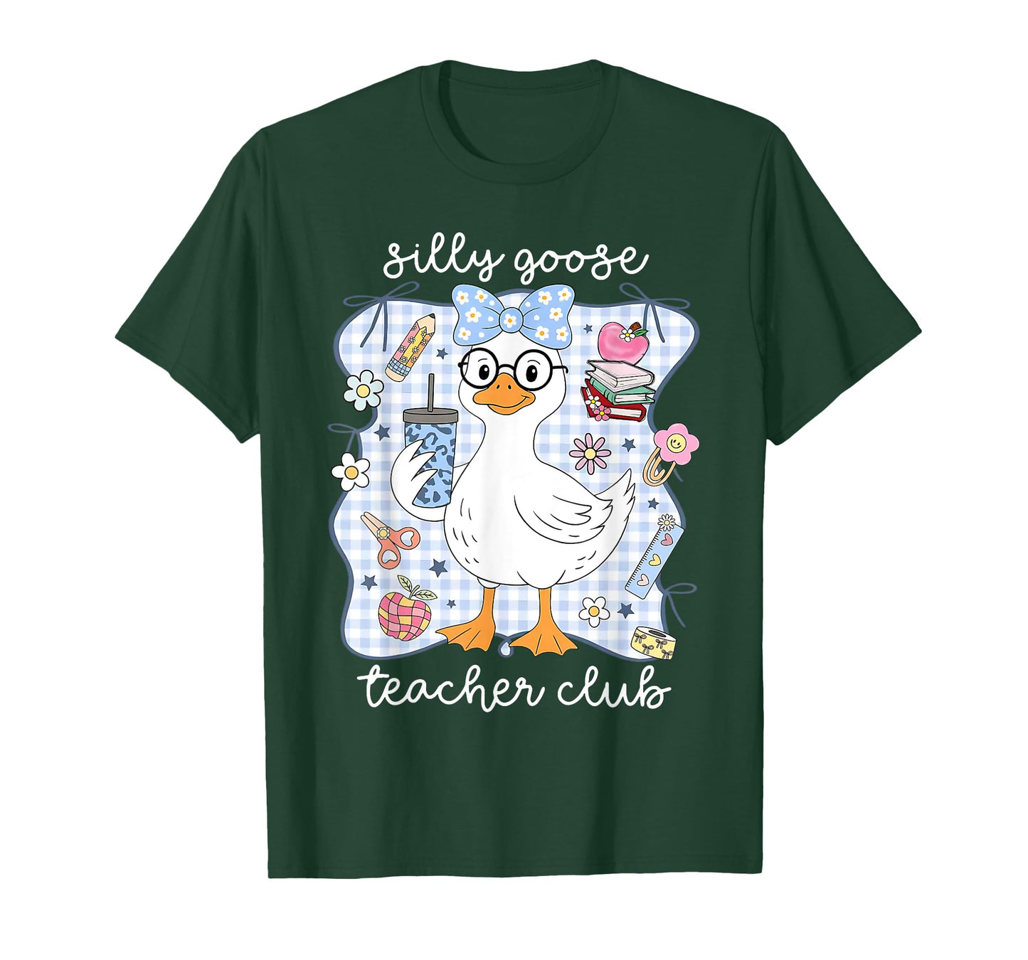 Silly Goose Teacher Club Back to School Funny First Day T-Shirt