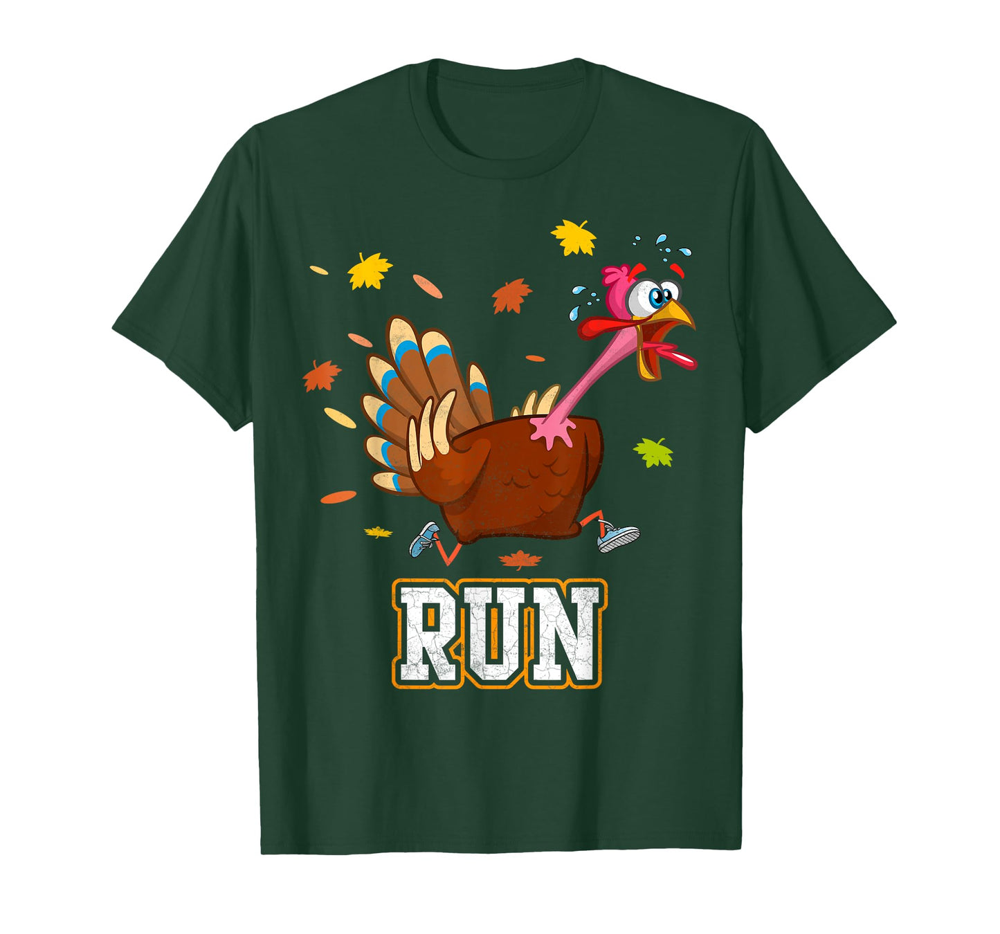 Thanksgiving Turkey Running Outfit Gear Costume Turkey Trot T-Shirt