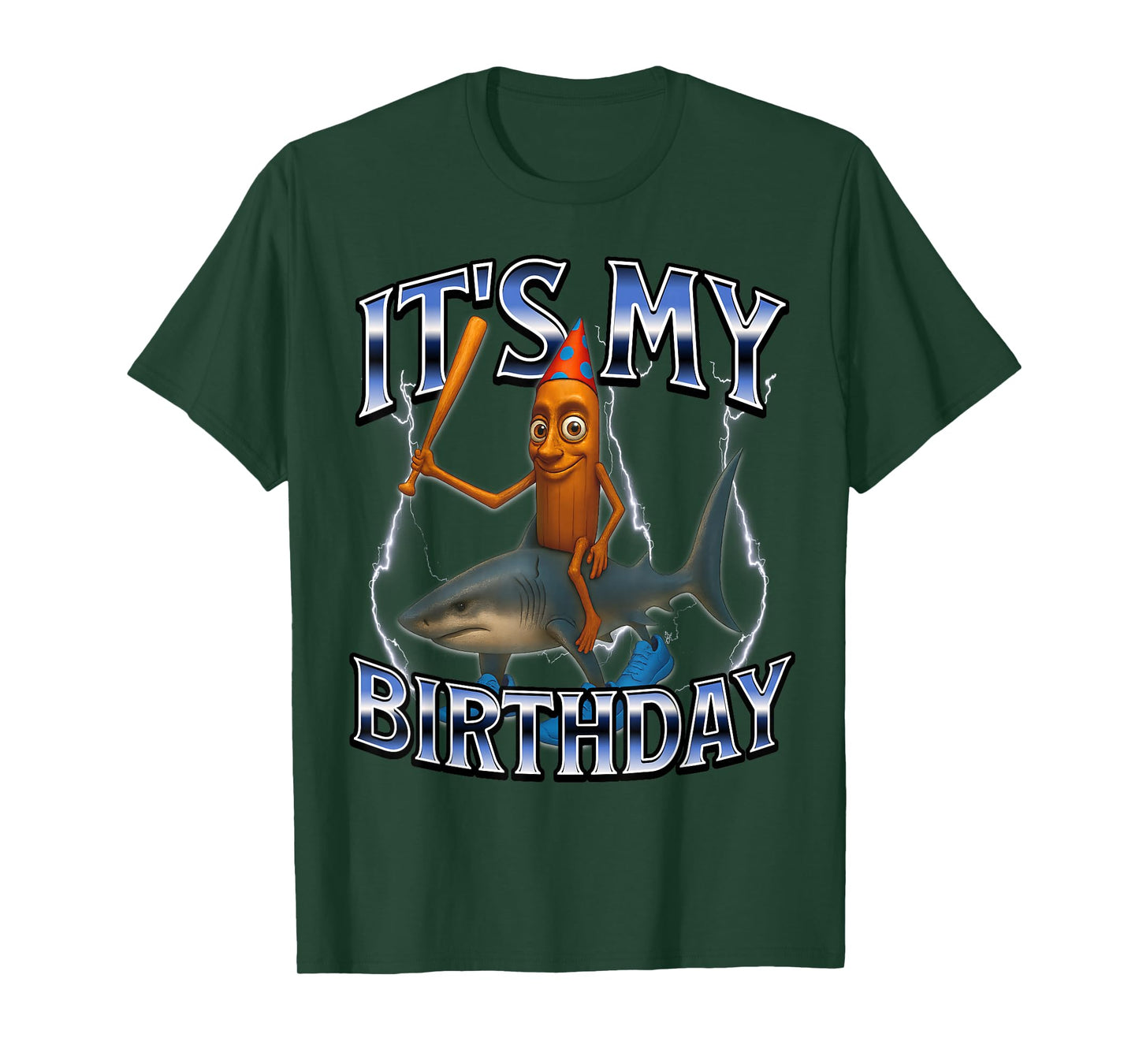 Italian Brainrot Birthday Kids T-Shirt