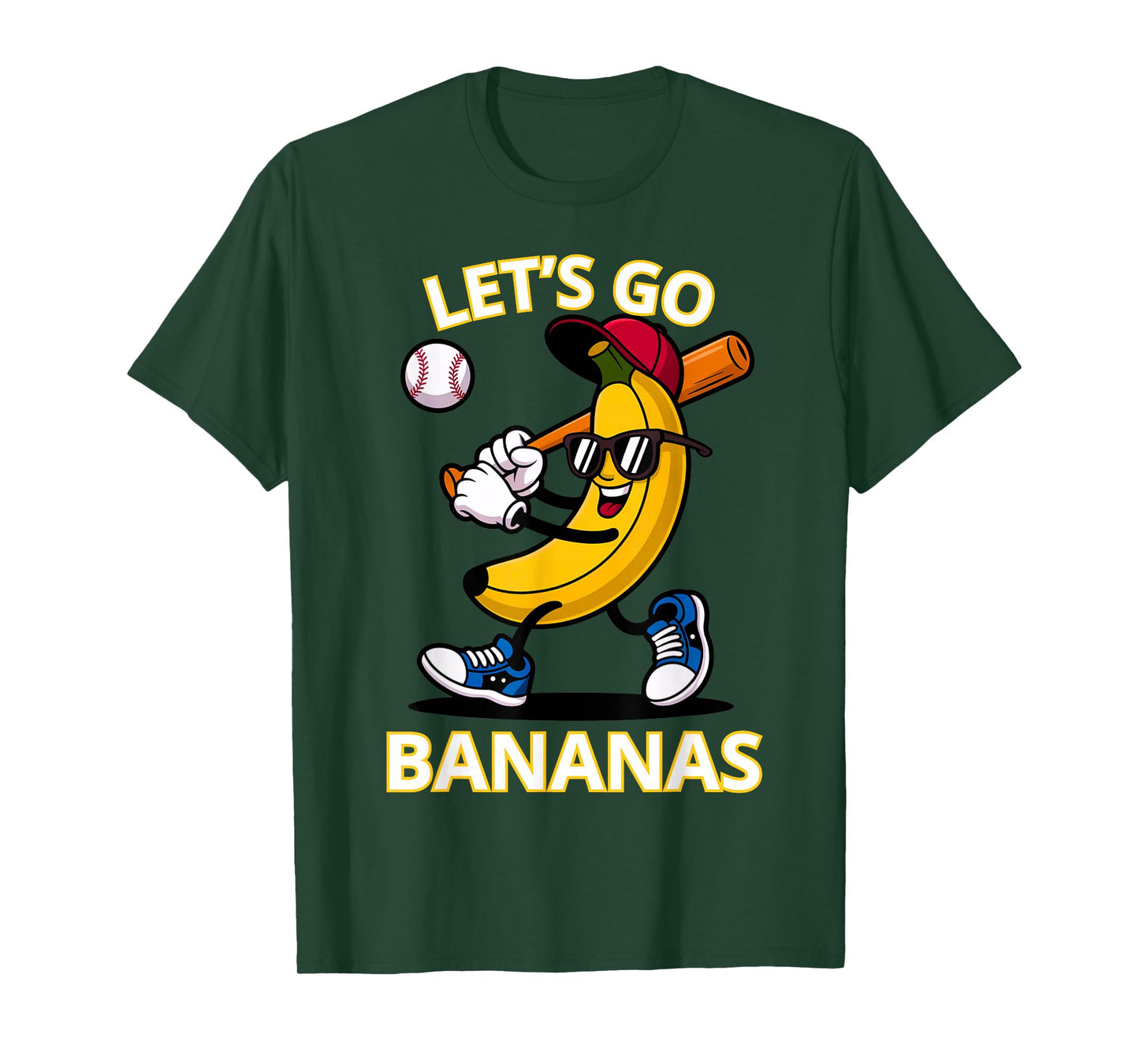 Let's Go Bananas Funny Banana T-Shirt