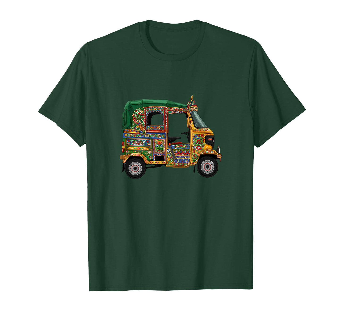 Funny Rickshaw Urdu Truck Art Lahore Karachi Pakistan Cute T-Shirt
