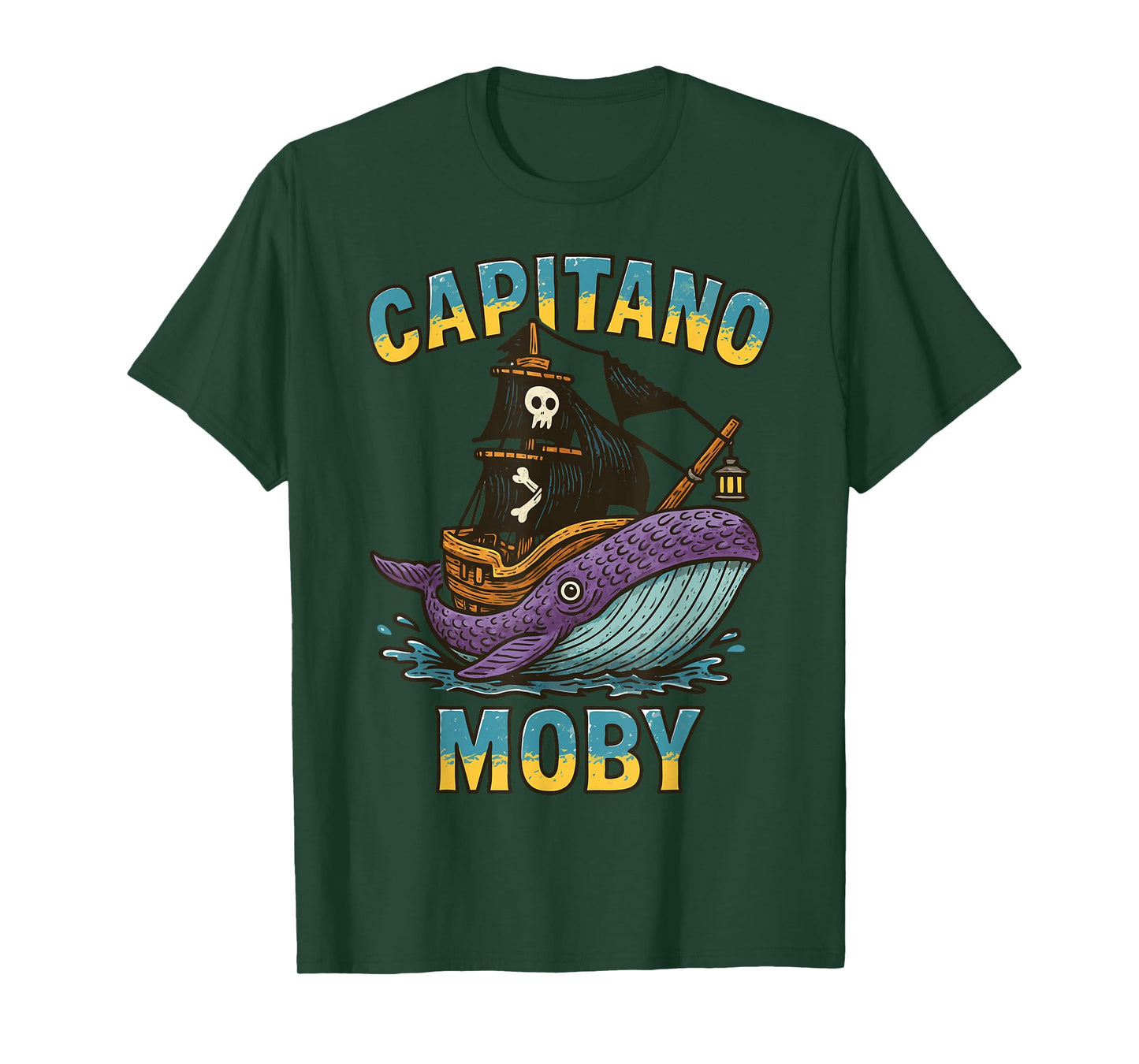 Brain Rot Kids Meme Italian Brainrot Capitano Moby T-Shirt
