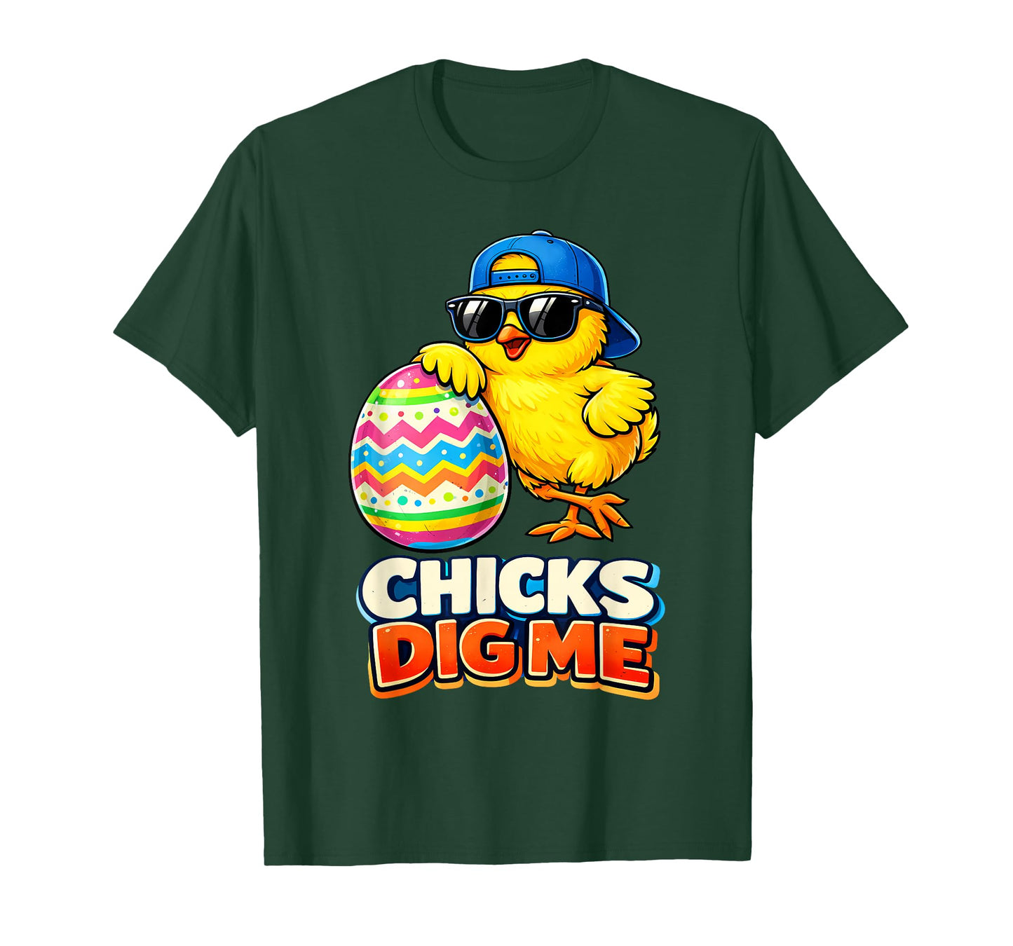 Kids Boys Easter Cute Chicks Dig Me Easter Kids Boys Men T-Shirt