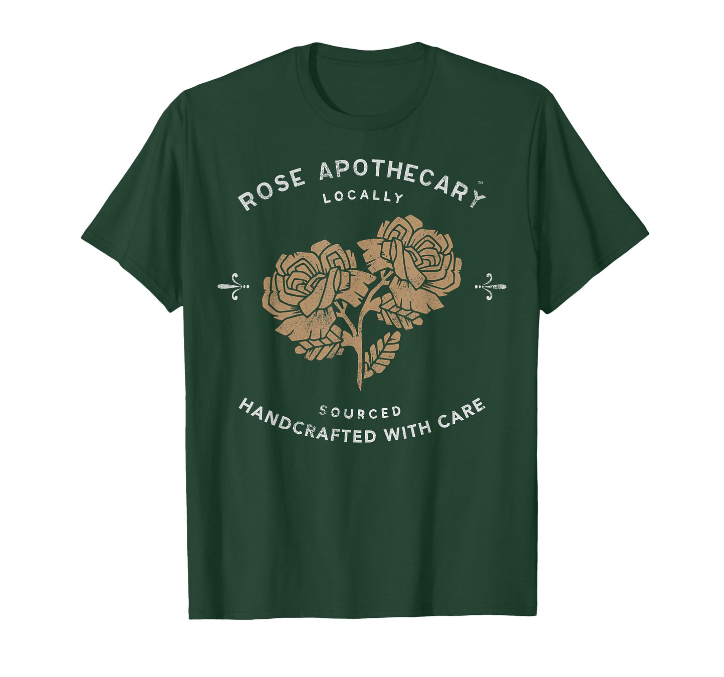 Schitt's Creek Rose Apothecary Handcrafted Distressed T-Shirt