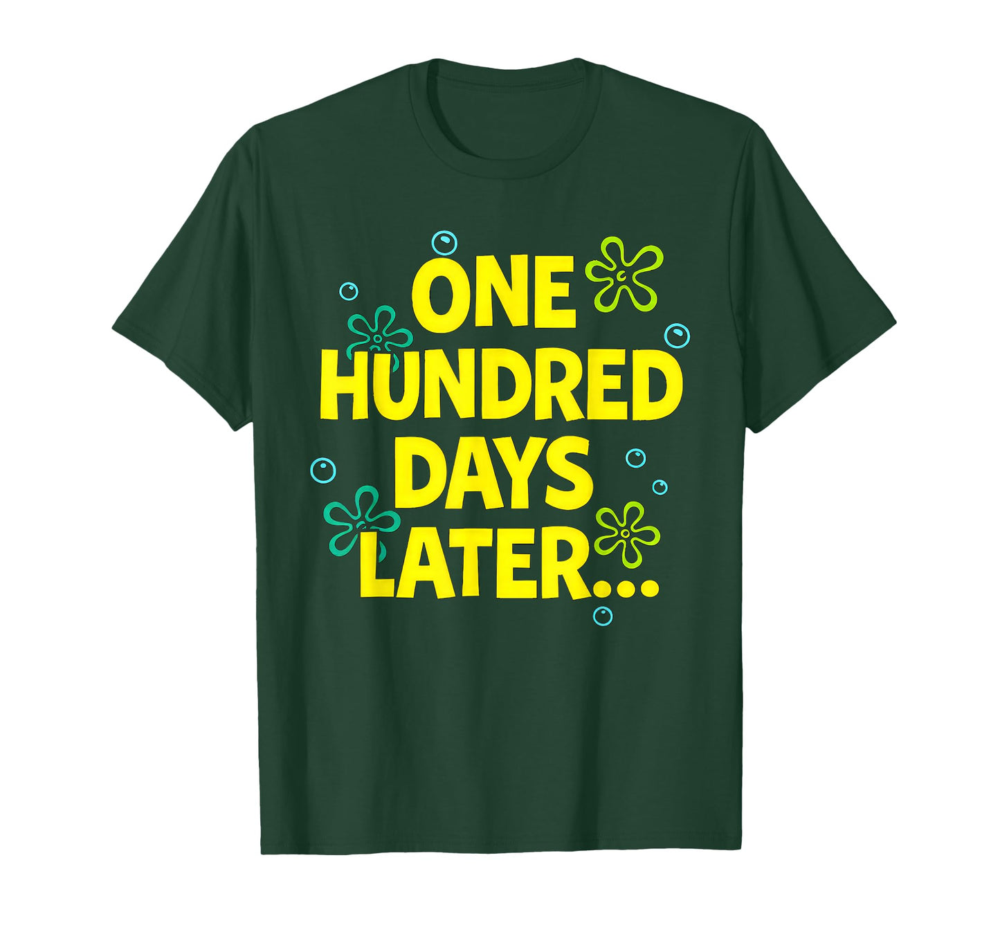 100 Days Later Funny Happy 100th Day of School Meme Kids T-Shirt