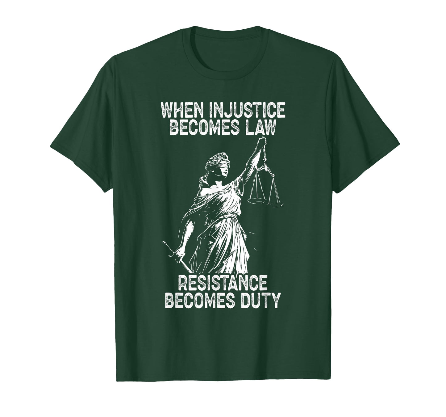 Resistance Justice Activism Political resistance T-Shirt