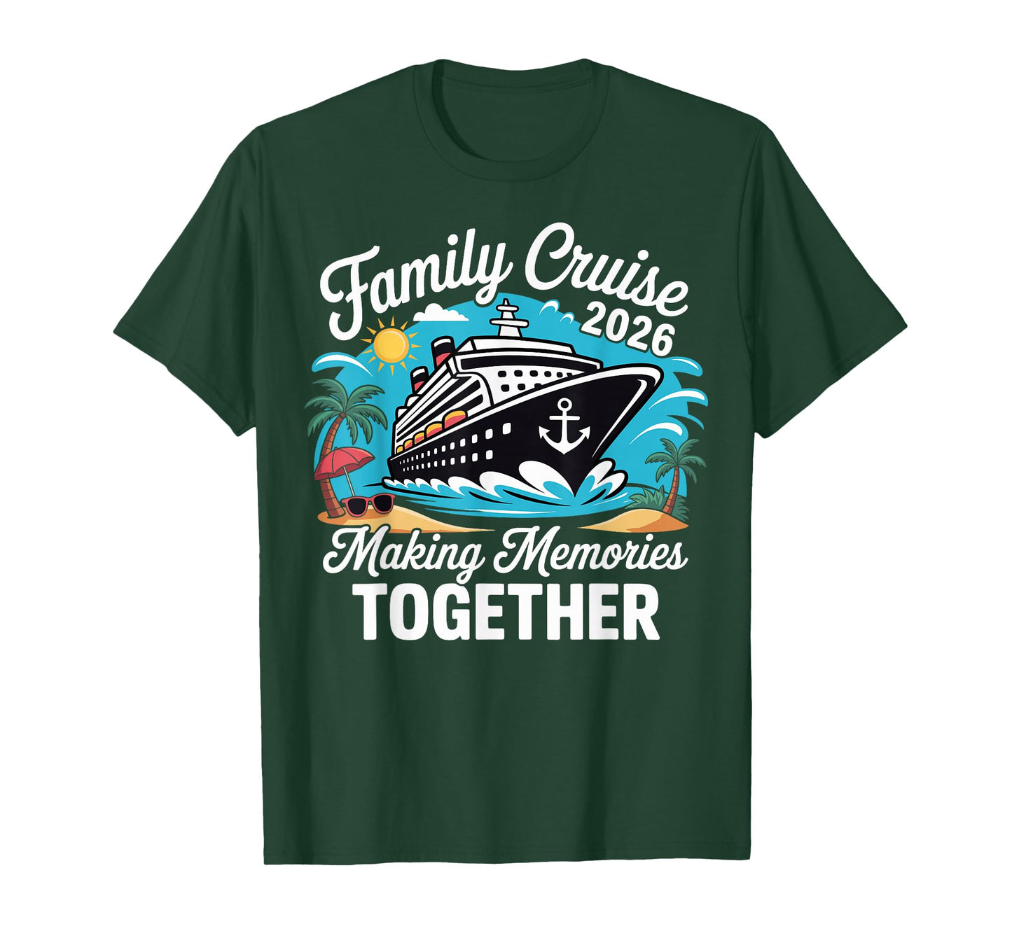 Family Cruise 2026 Vacation Trip Family Matching Cruise Ship T-Shirt
