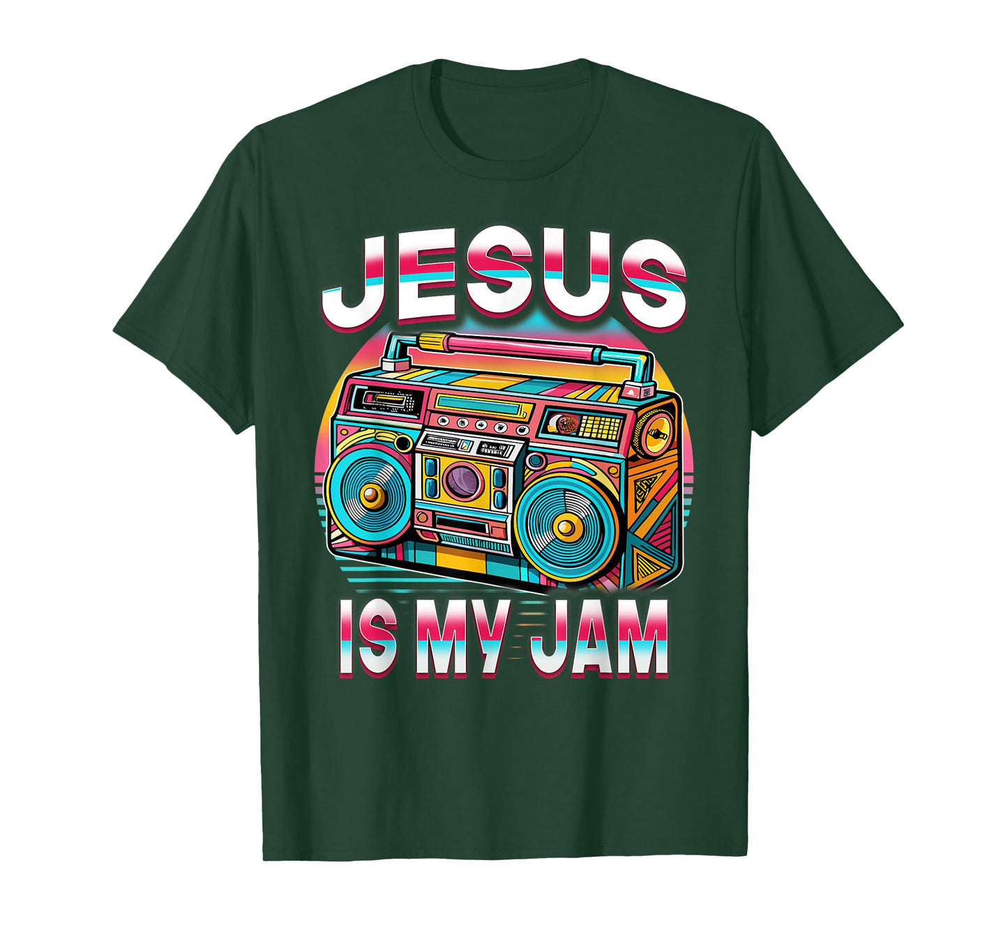 Jesus is My Jam Christian Music Lovers Spiritual Vibe T-Shirt