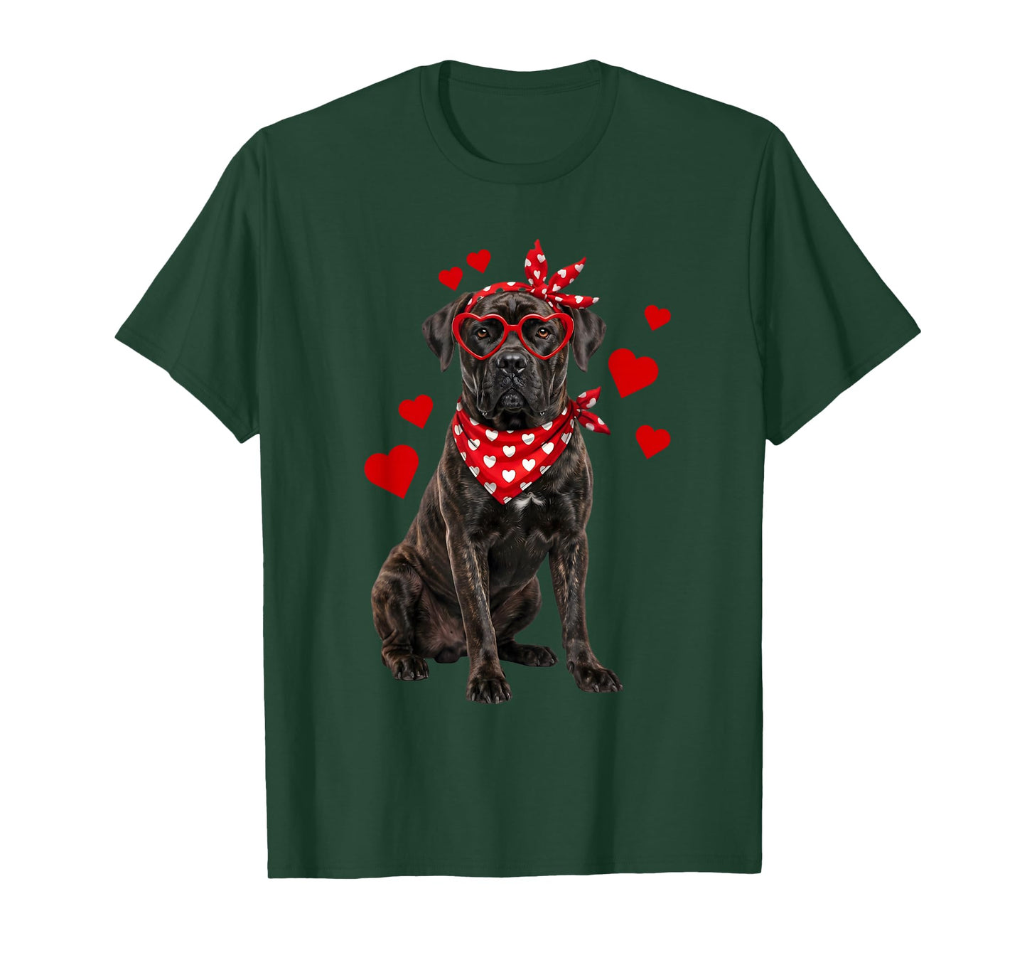 Cane Corso Valentines Day Dog Lover Heart T-Shirt