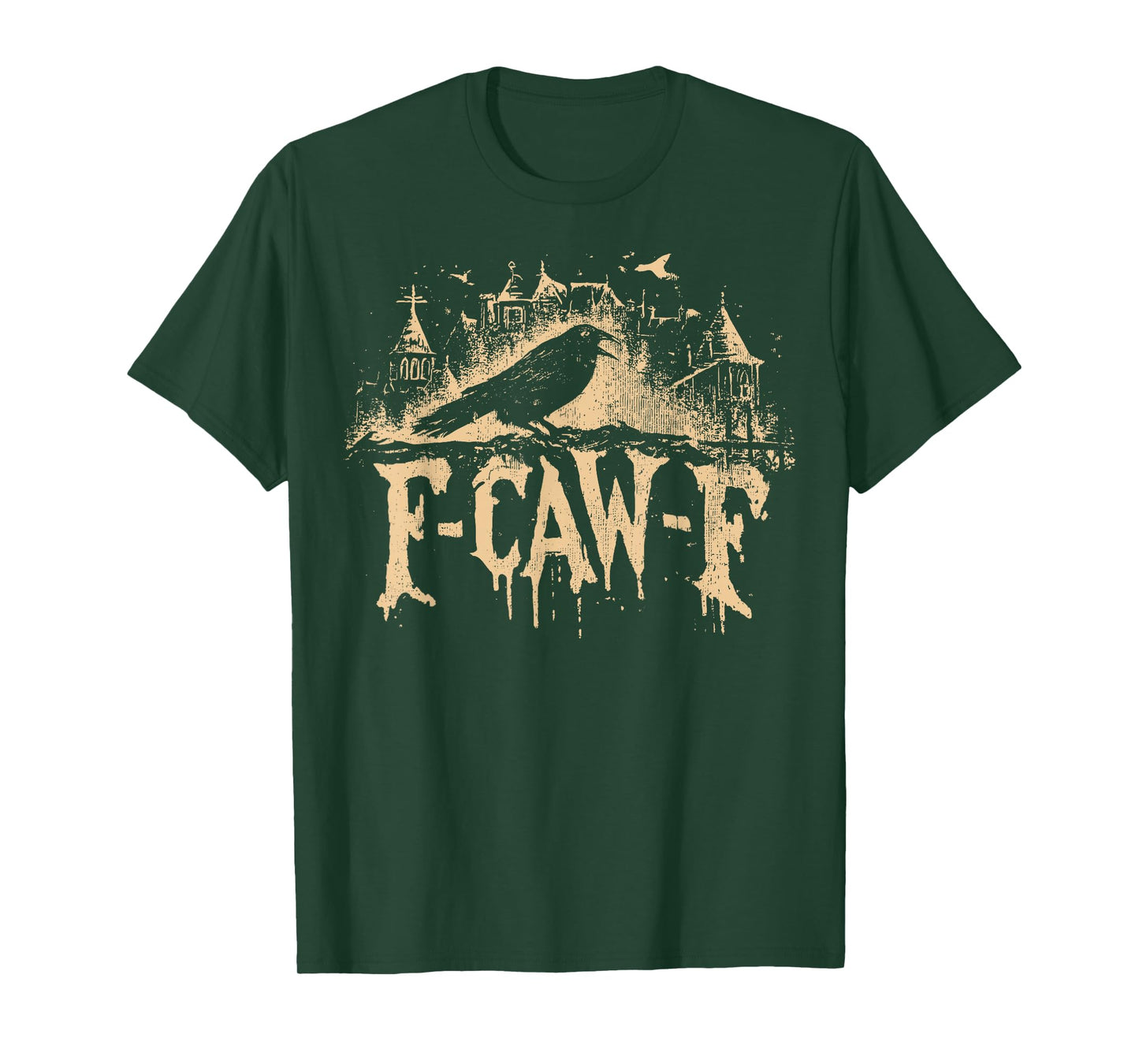 F Caw F Meme Gothic T-Shirt