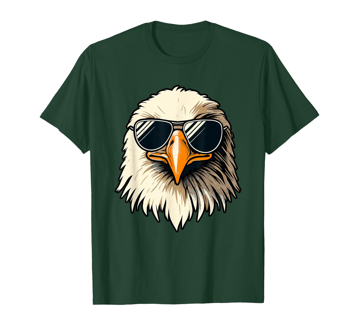 Bald Eagle 4th of July Men Women Kids Funny Eagle T-Shirt