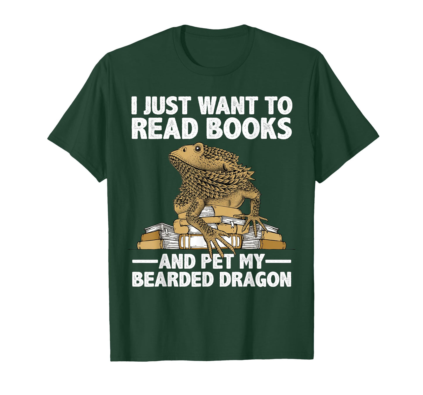 Funny Bearded Dragon Art for Men Women Bearded Dragon Lover T-Shirt