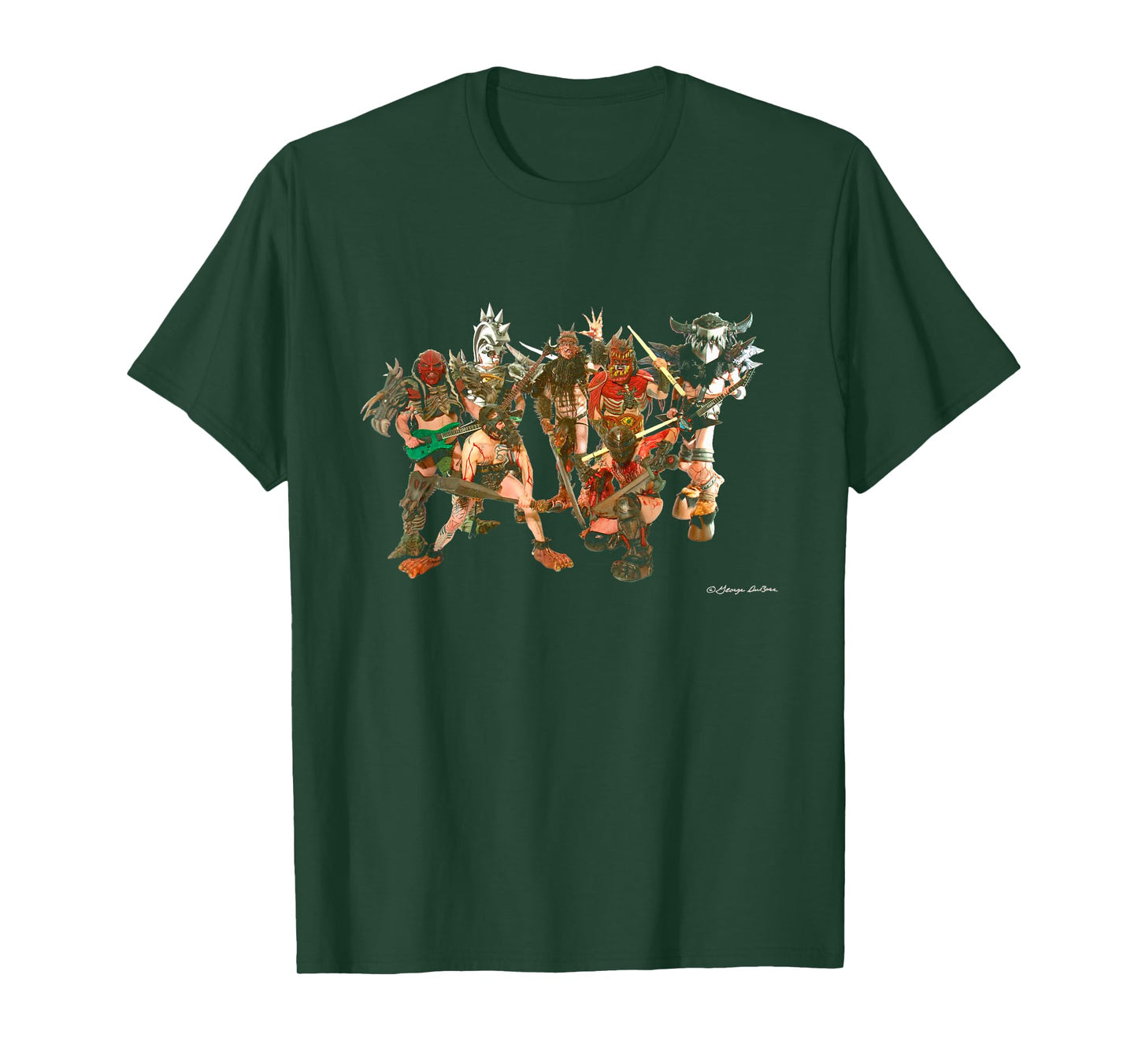 Heavy Metal Band Gwar By George DuBose T-Shirt