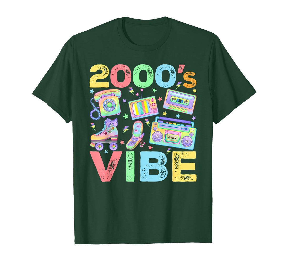 2000s Vibe 2000's Vintage Style 2000s Retro Party T-Shirt