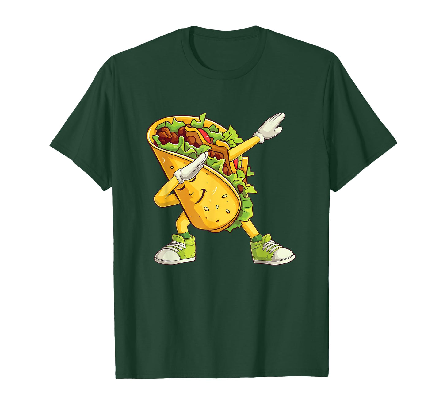 Dabbing Taco - Mexican Food Taco Tuesday T-Shirt