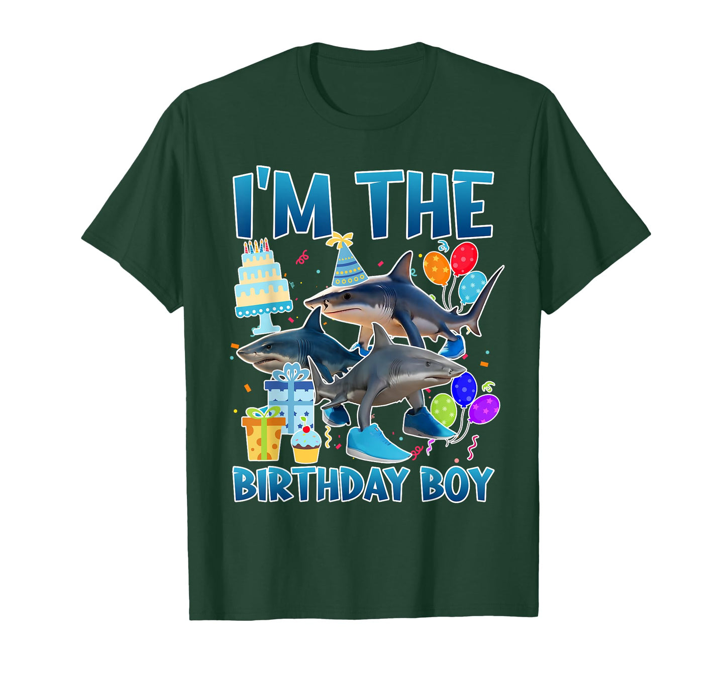 I'm The Birthday Boy Tralalero Tralala Family Matching T-Shirt