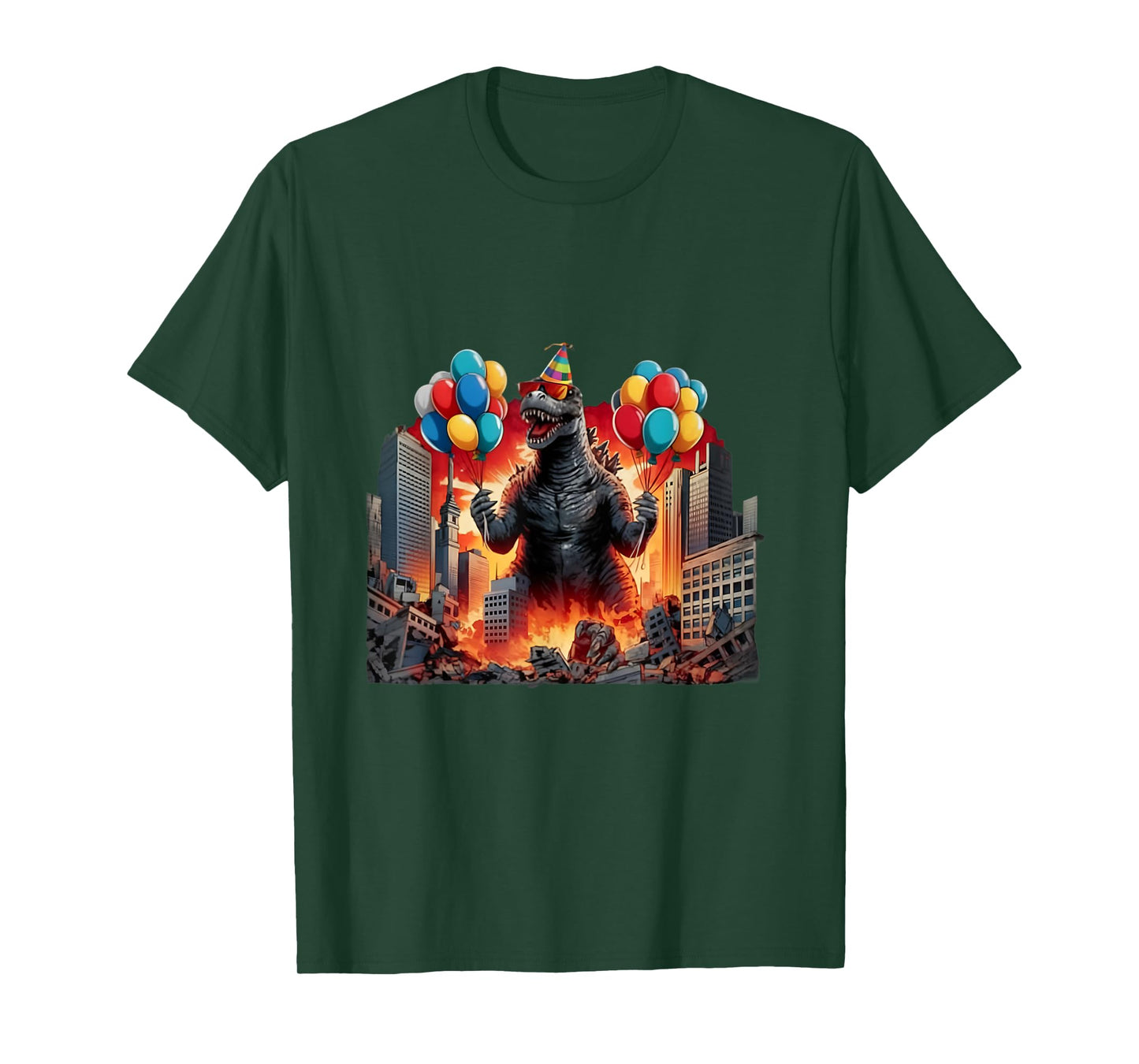 Kaiju Birthday Party Japan Monster Movie Bday Japanese T-Shirt