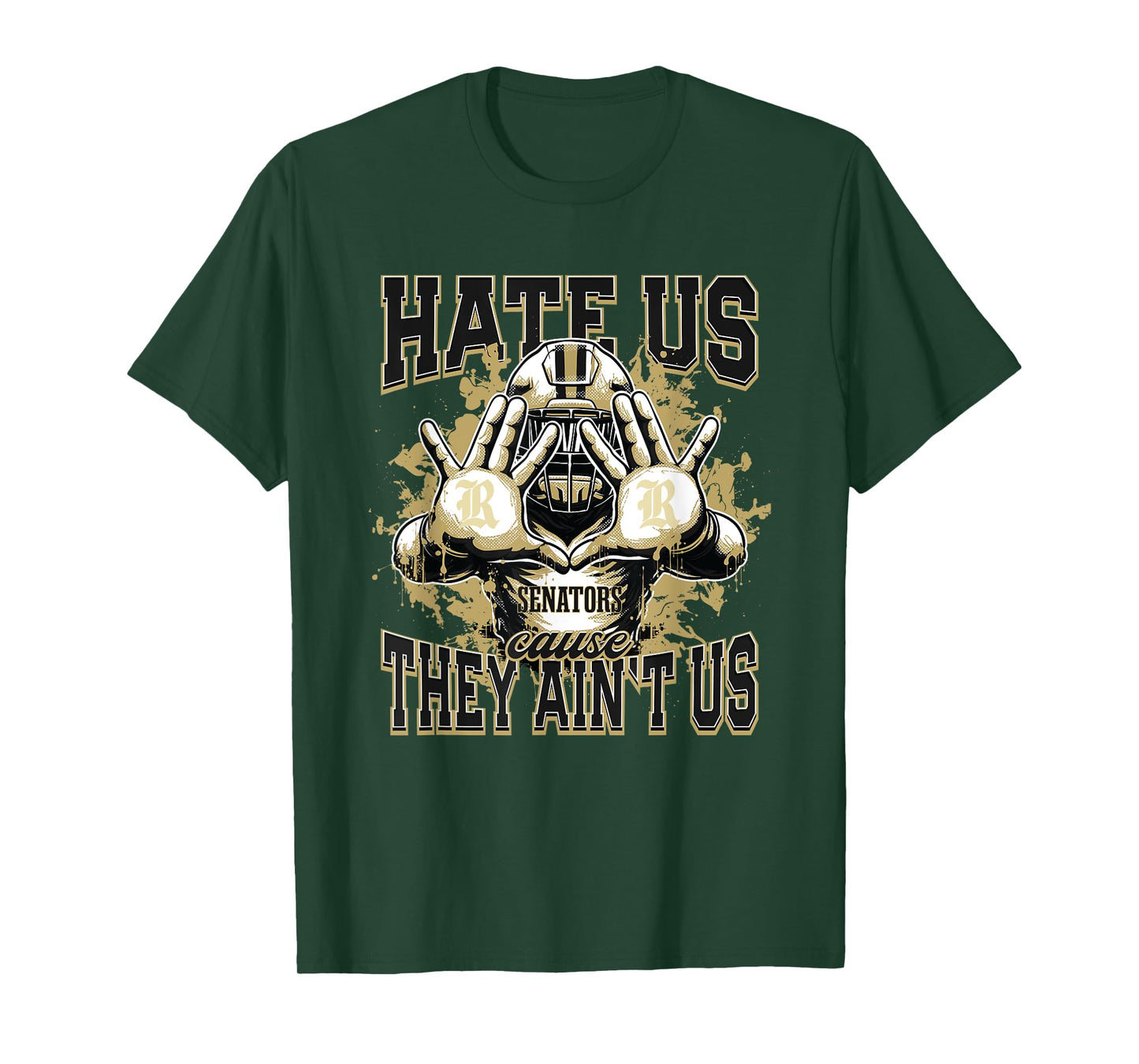 Robinson Senators Logo Hate Us Cause They Ain't HS T-Shirt