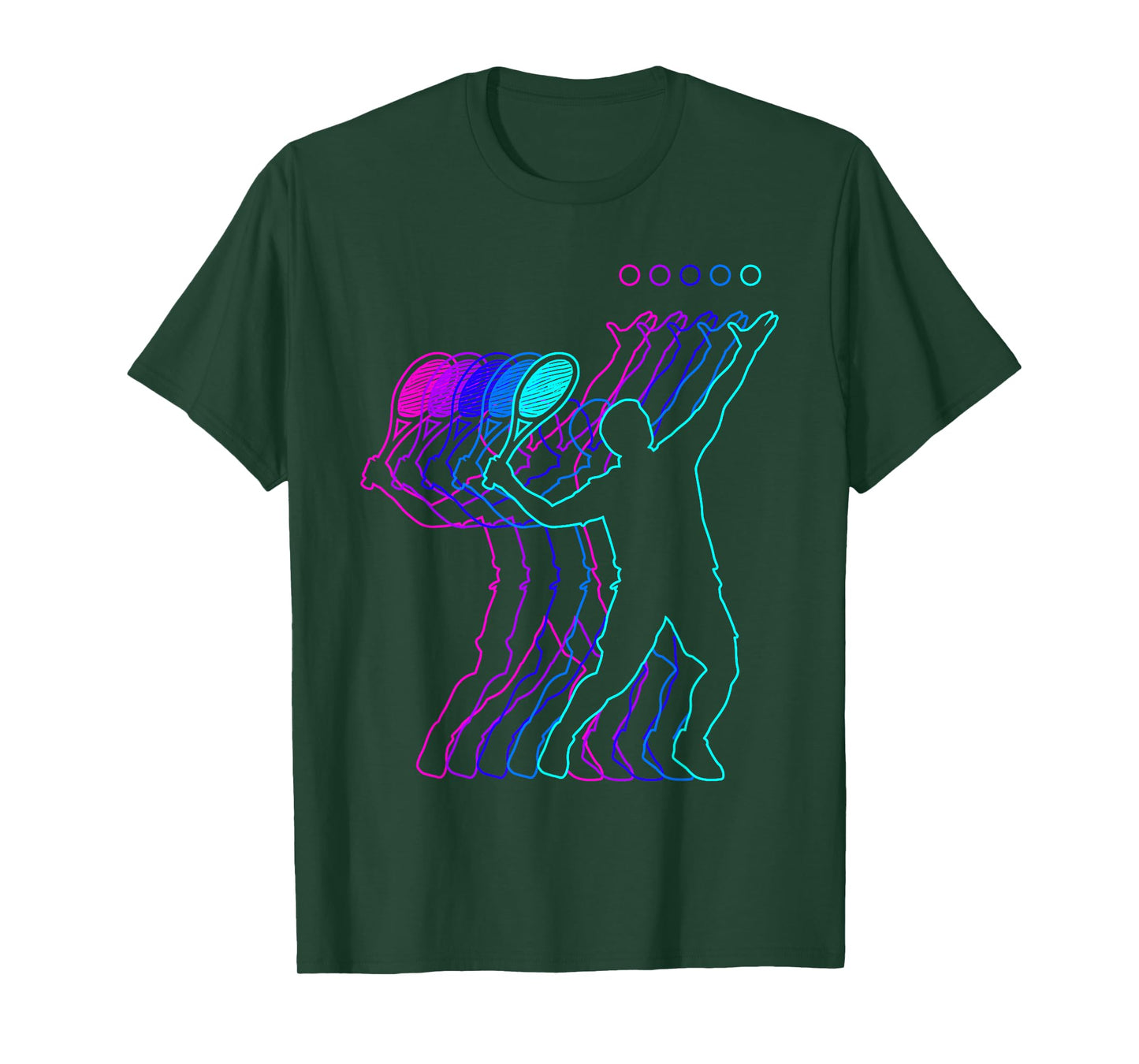 Tennis Player Gift Clothes For Boys Youth Men Kids Teens T-Shirt