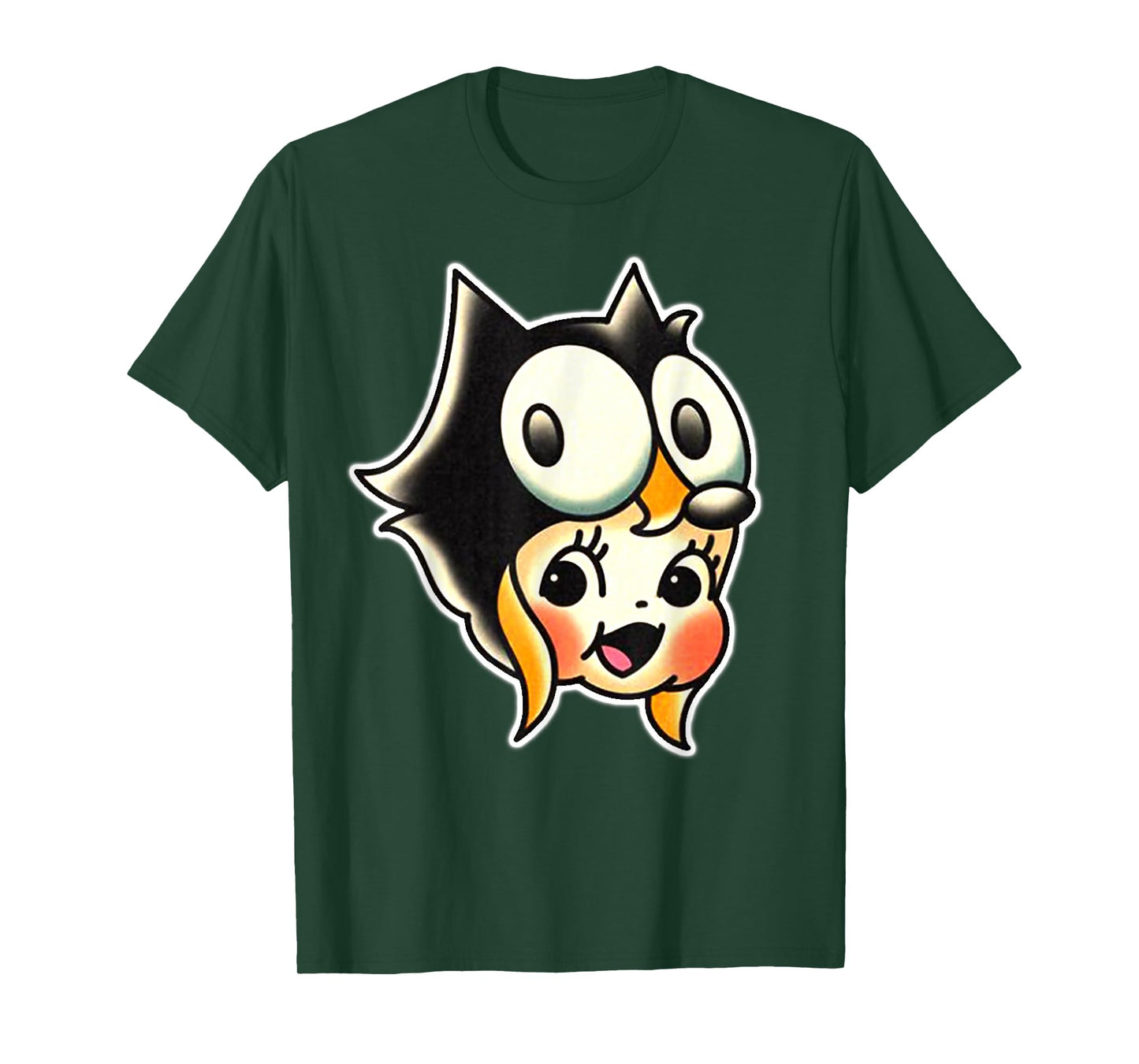 Kewpie Baby Cat Felix T-Shirt