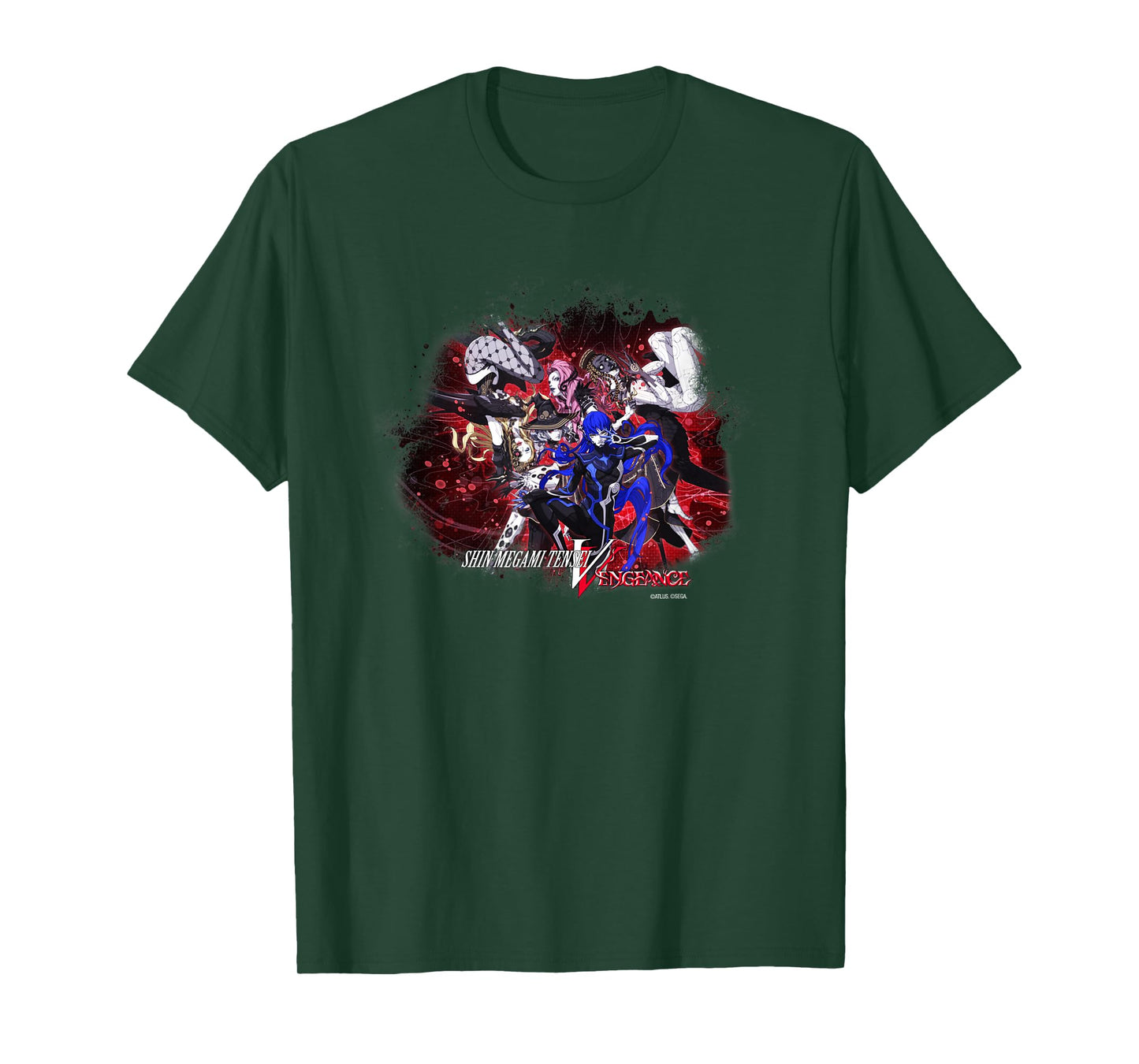 Shin Megami Tensei V: Vengeance Nahobino and Qadistu ATLUS T-Shirt