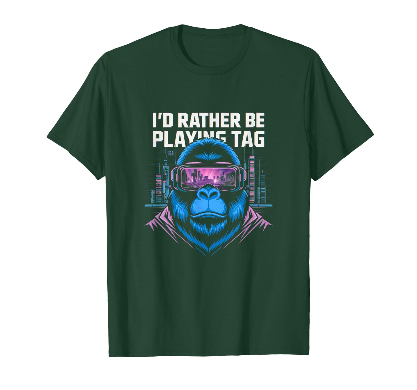 I'd Rather Be Playing Tag VR Gaming T-Shirt