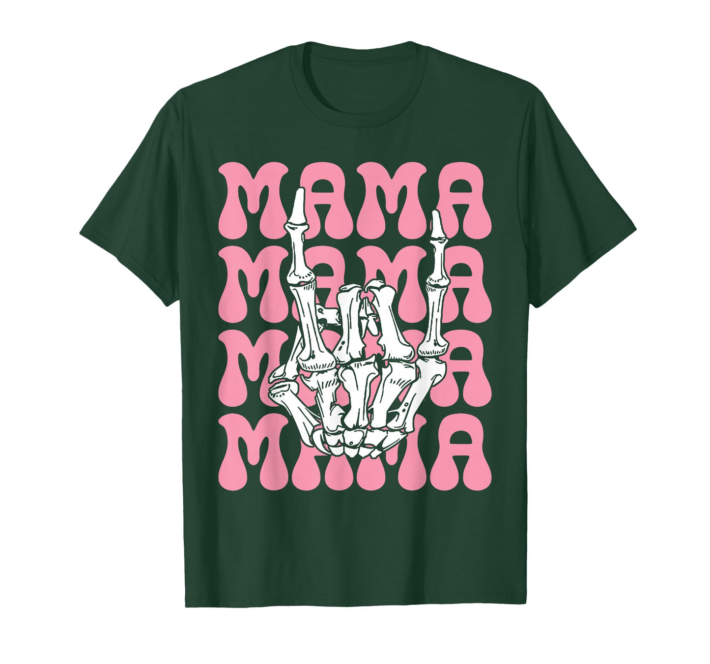 Mama of The Bad Two The Bone Birthday 2 Years Old T-Shirt