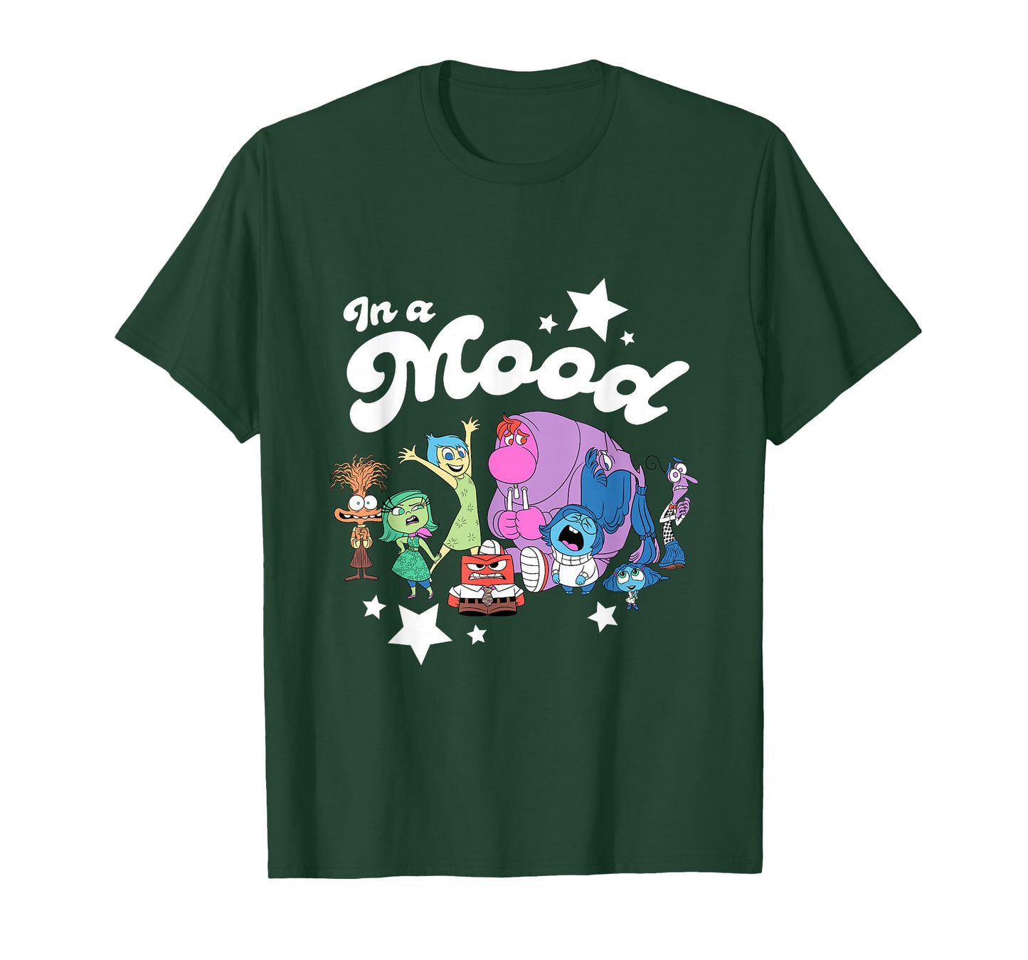 Disney Pixar Inside Out 2 in A Mood T-Shirt