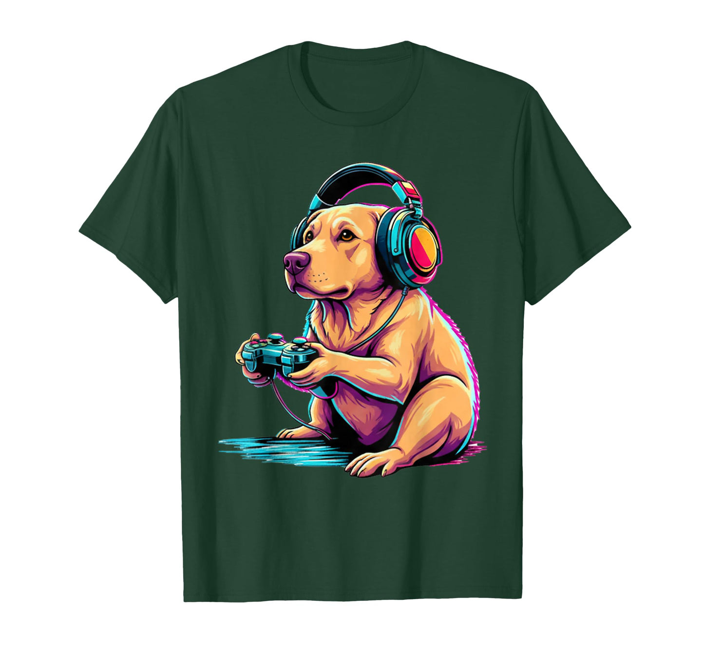 Labrador Retriever Funny Video Games Labrador Retriever T-Shirt