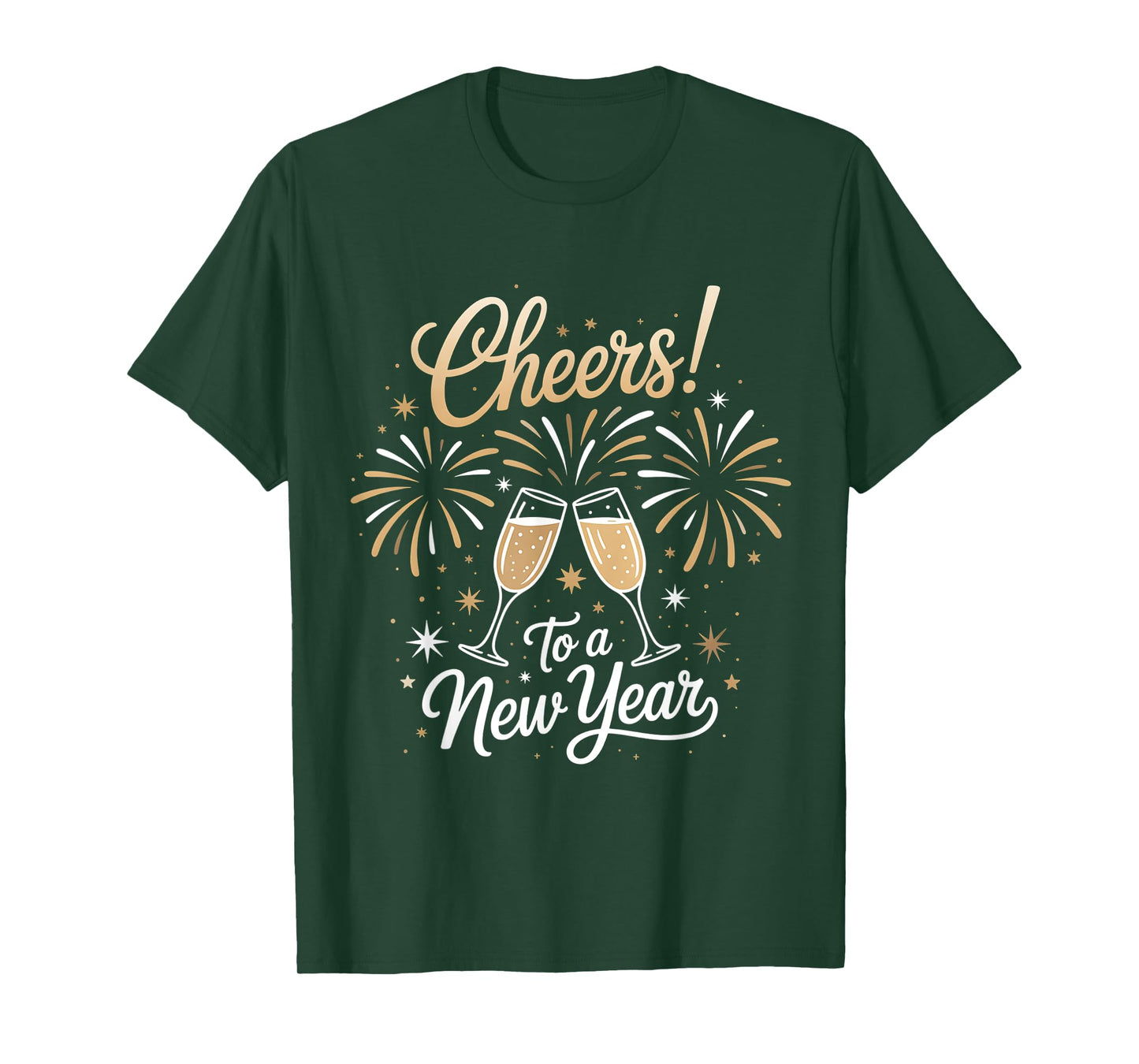New Year Eve Party Cheers To A New Year Happy New Year 2026 T-Shirt