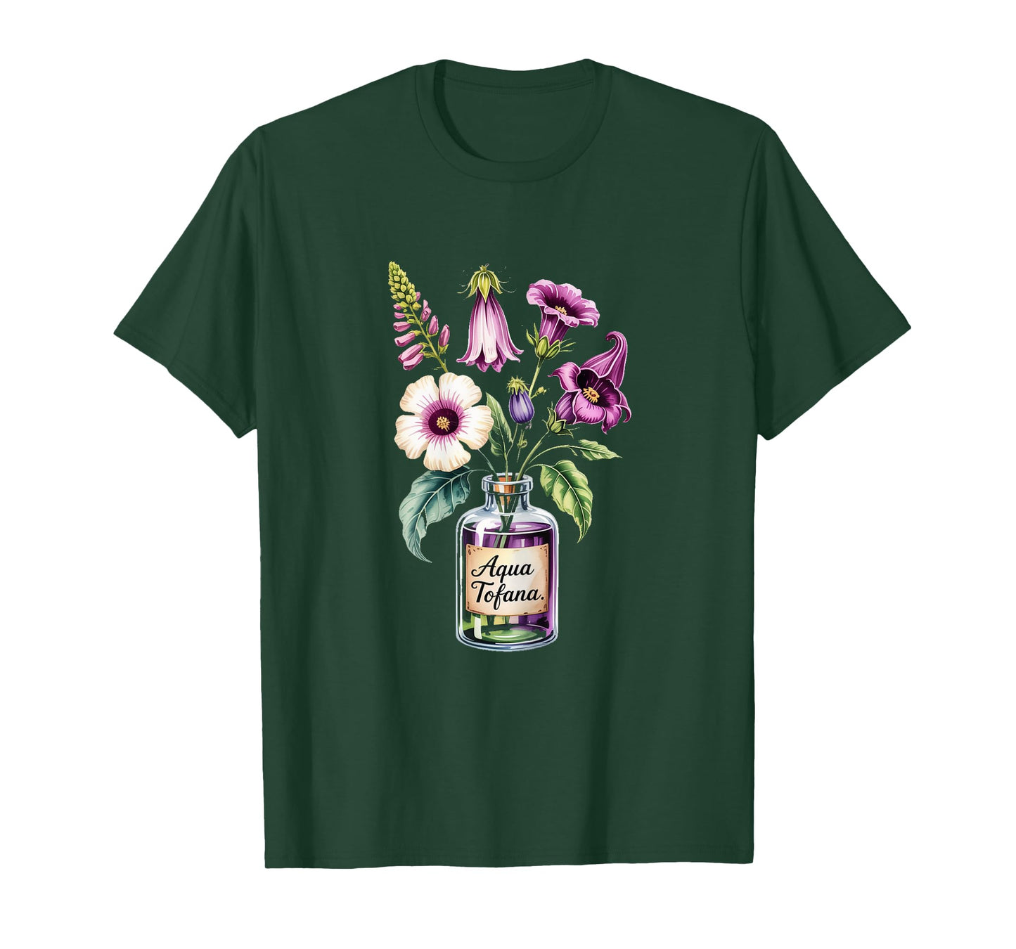Aqua Tofana Apothecary Feminist Women Poison T-Shirt