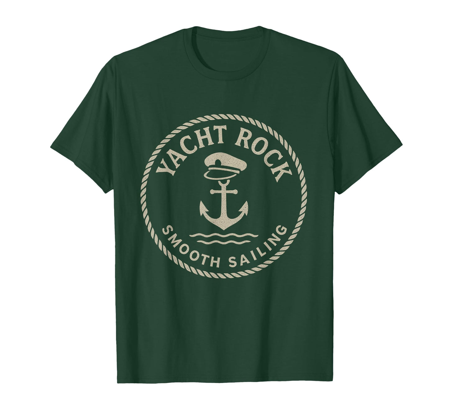 Yacht Rock – Smooth Sailing Nautical Soft Rock Captain T-Shirt